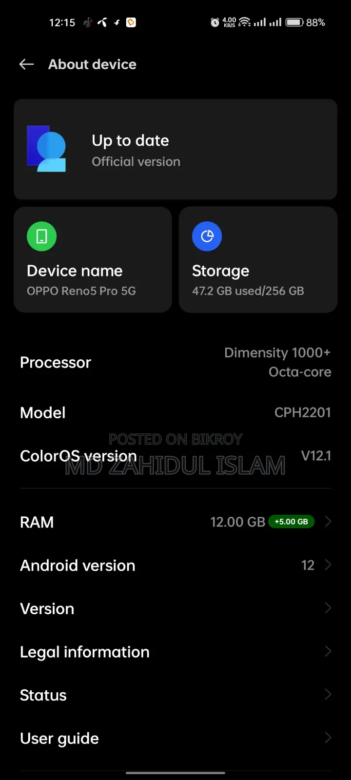 Oppo Reno5 Pro 5G 256 GB