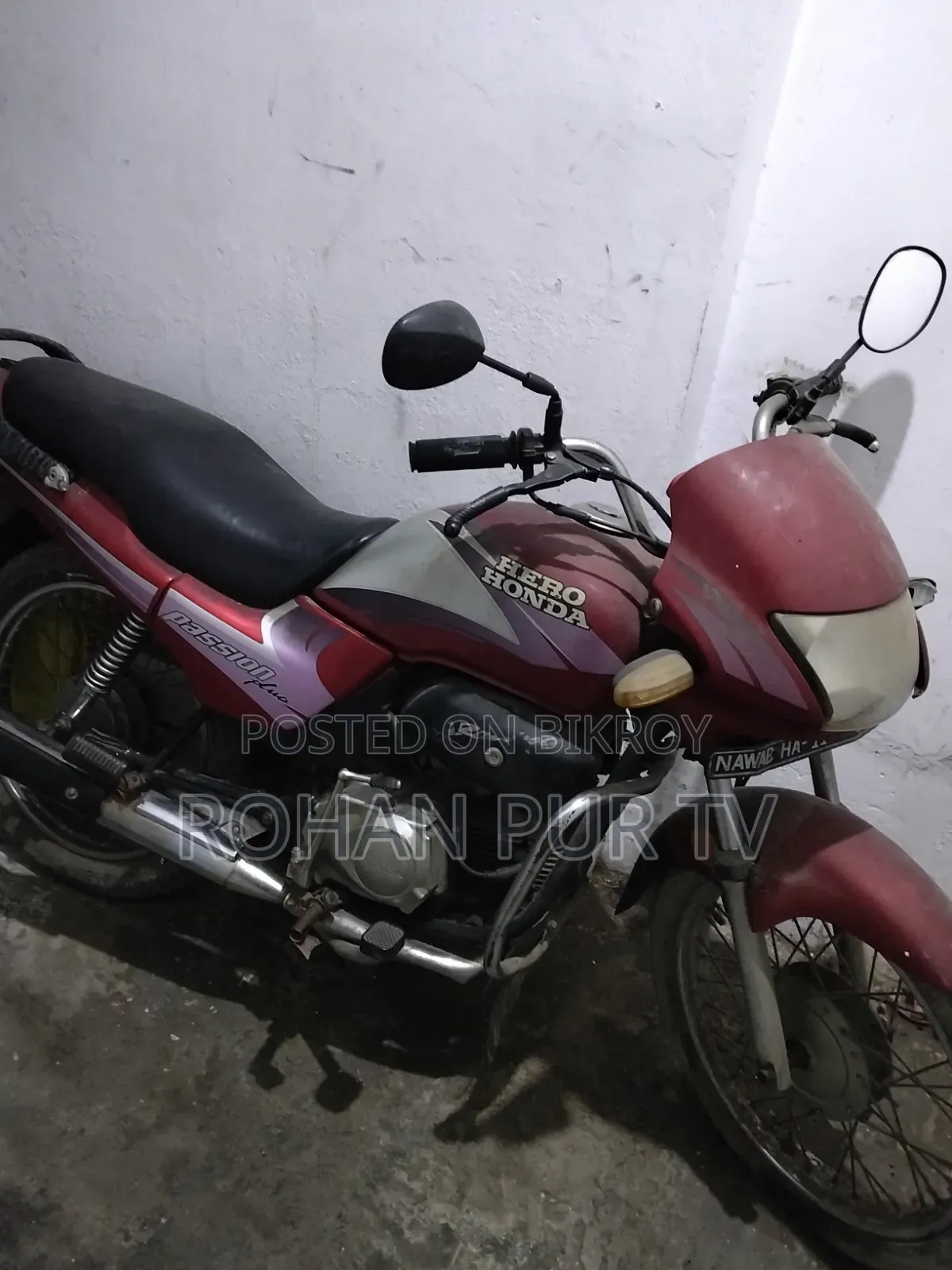 হিরো প্যাশন প্রো ২০০৫ লাল