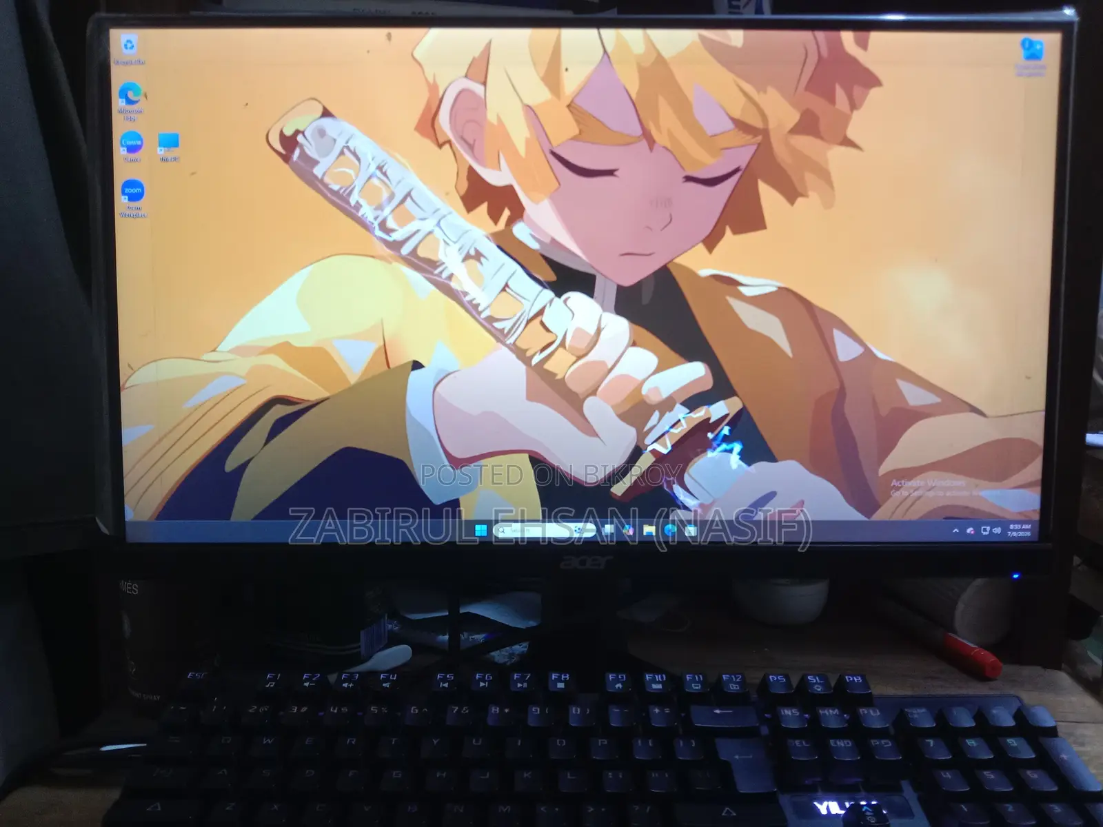 Desktop Computer 16GB AMD Ryzen 7 SSD 2T