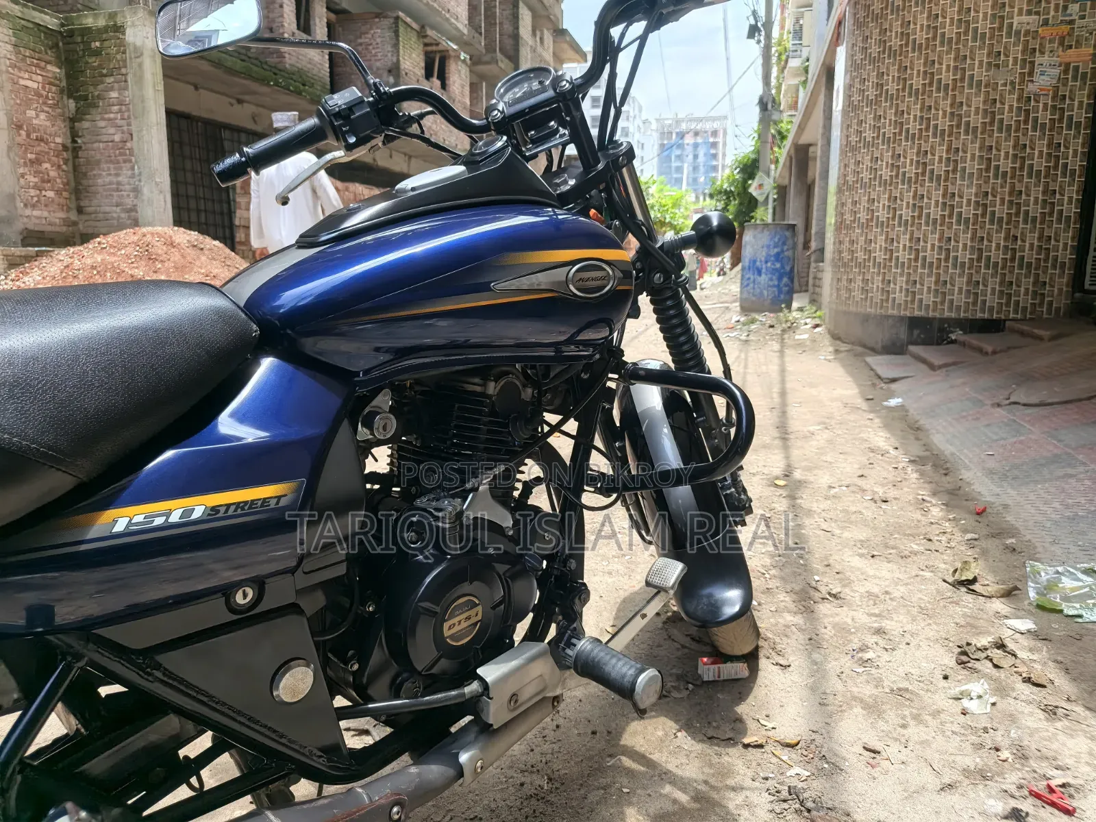 বাজাজ অ্যাভেঞ্জার ১৫০ স্ট্রিট ২০১৭ ব্লু
