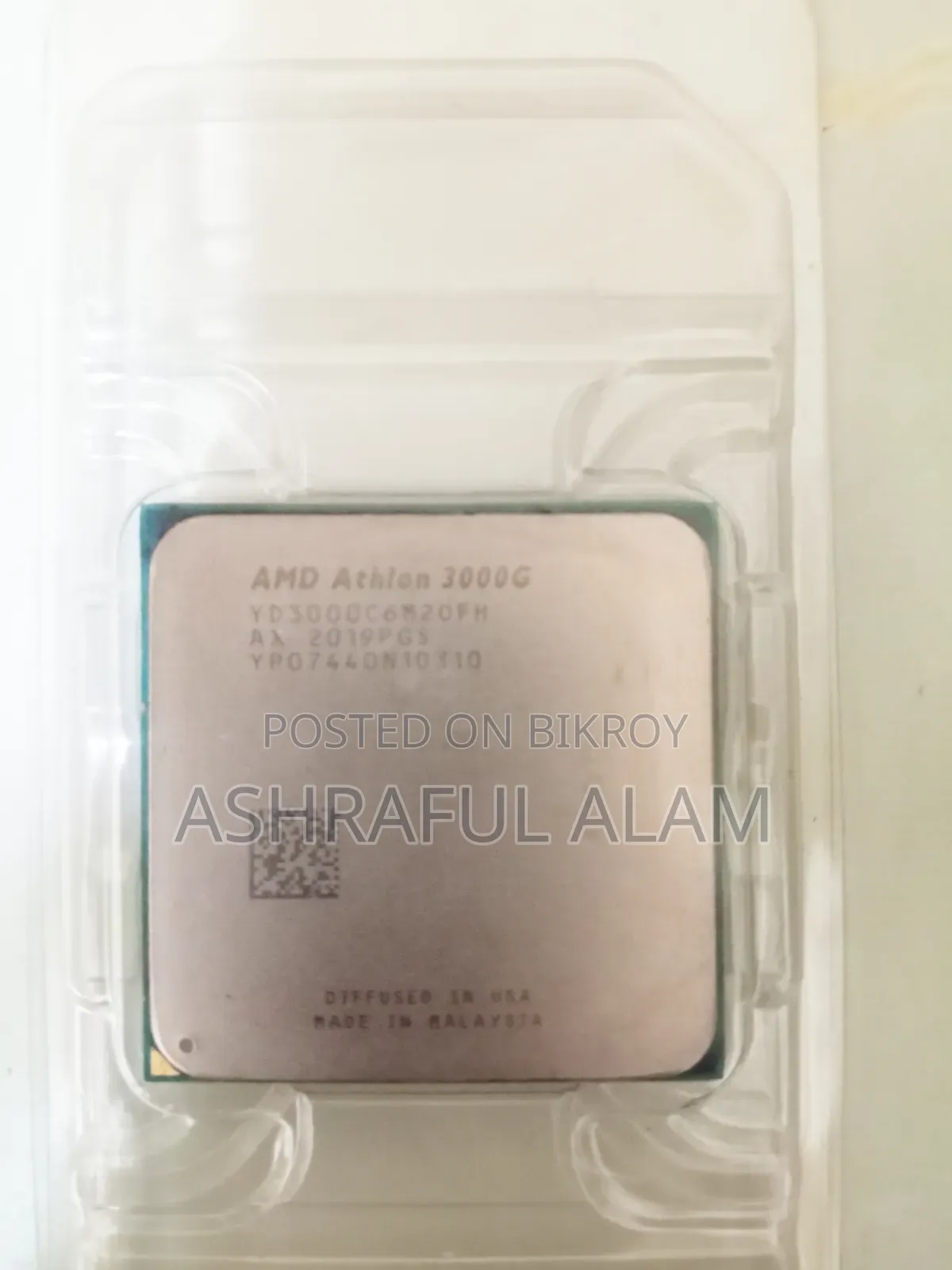 Amd Athlon 3000g Processor
