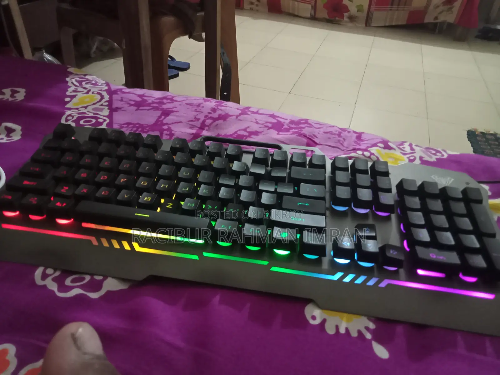Aula Wind T101 Wired Gaming Keyboard With RGB