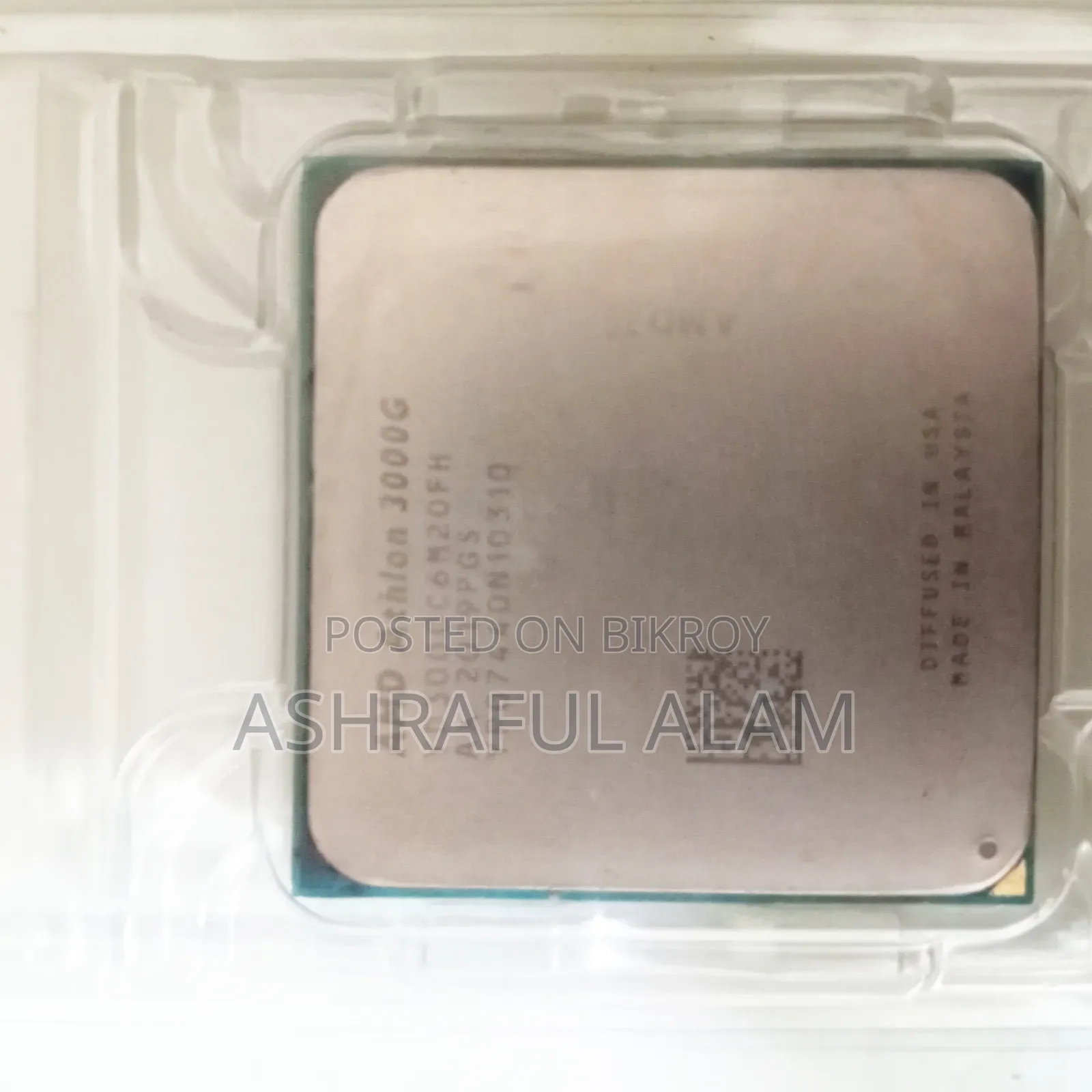 Amd Athlon 3000g Processor