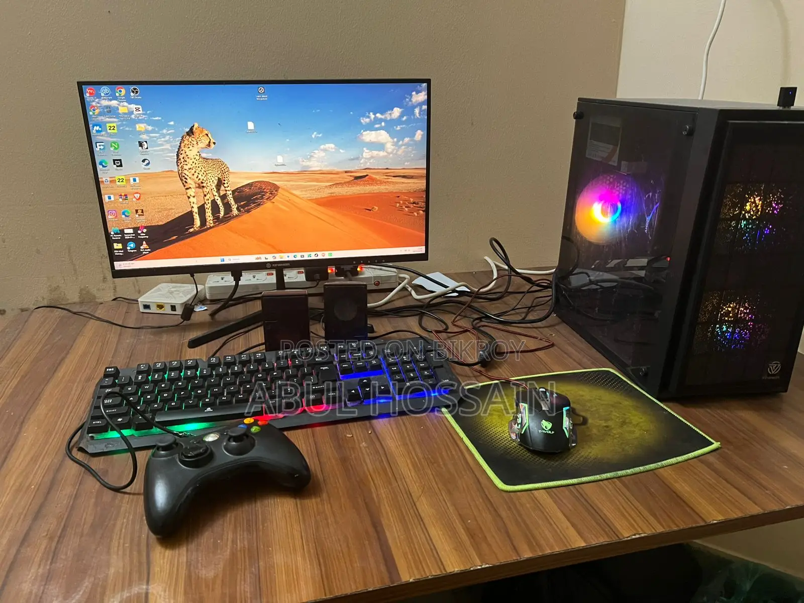 Desktop Computer 8GB AMD Ryzen 5 SSD 256GB