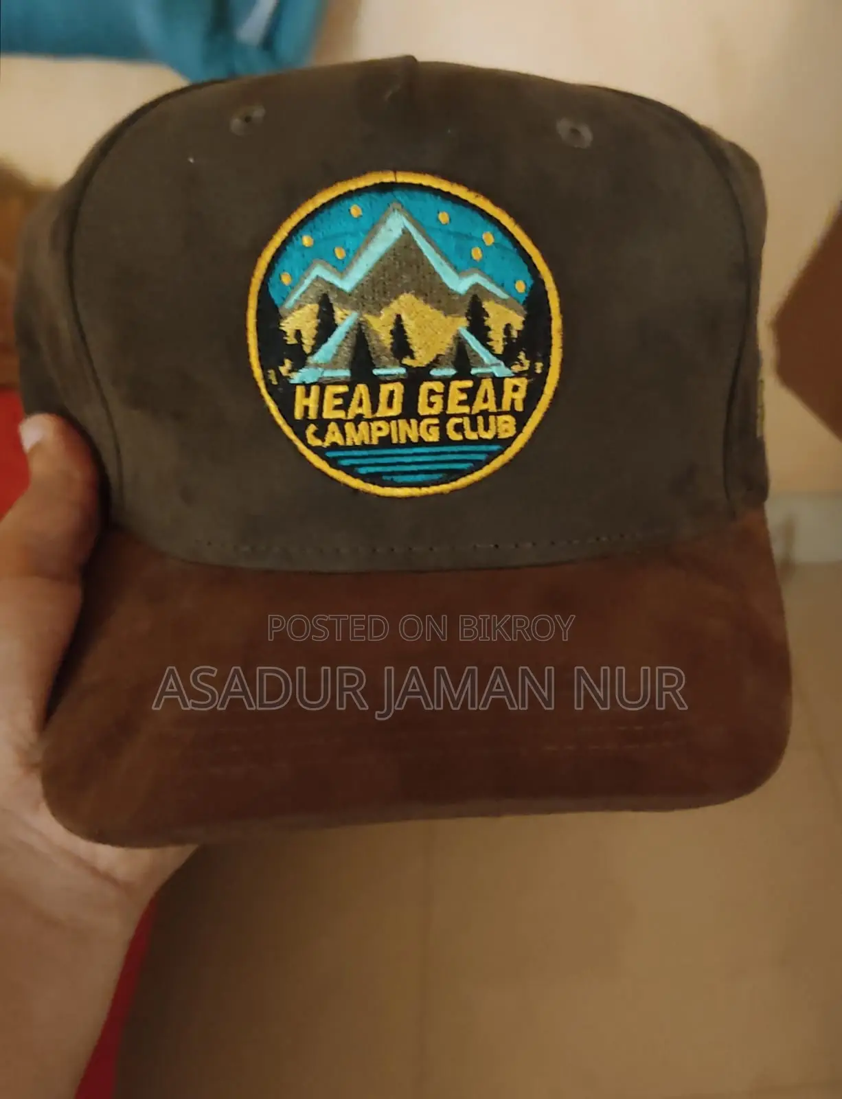 Head Gear Cap High Crown