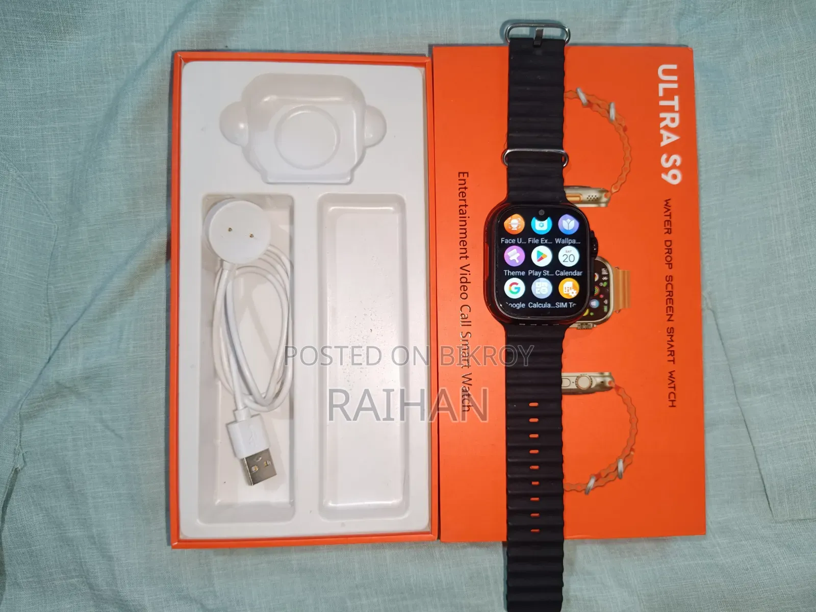 S9 Ultra Android Smartwatch 32/256 2 months old