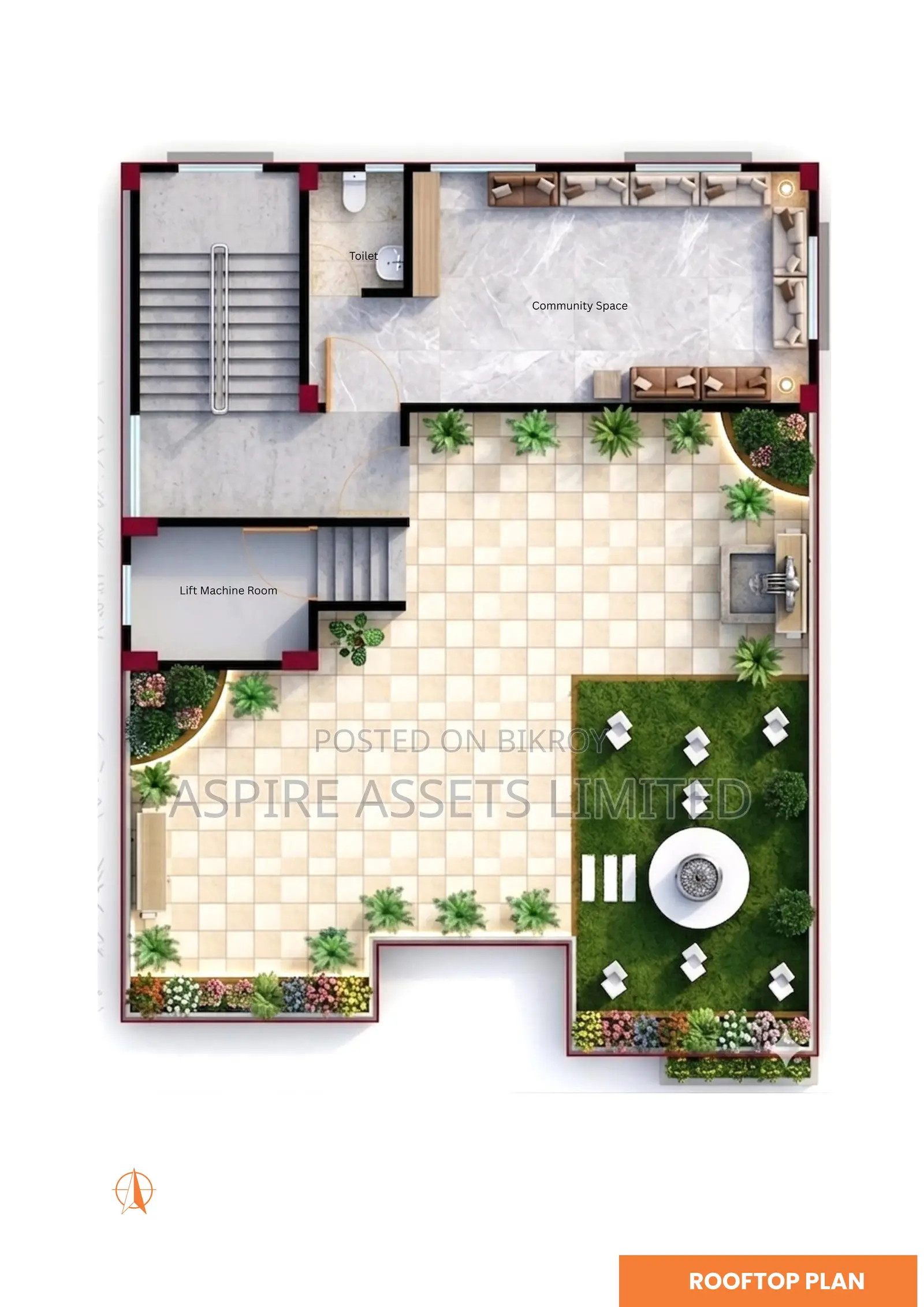 3-bedroom Apartment in Bashundhara for sale