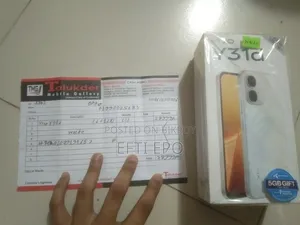 New Vivo Y31d 128 GB White