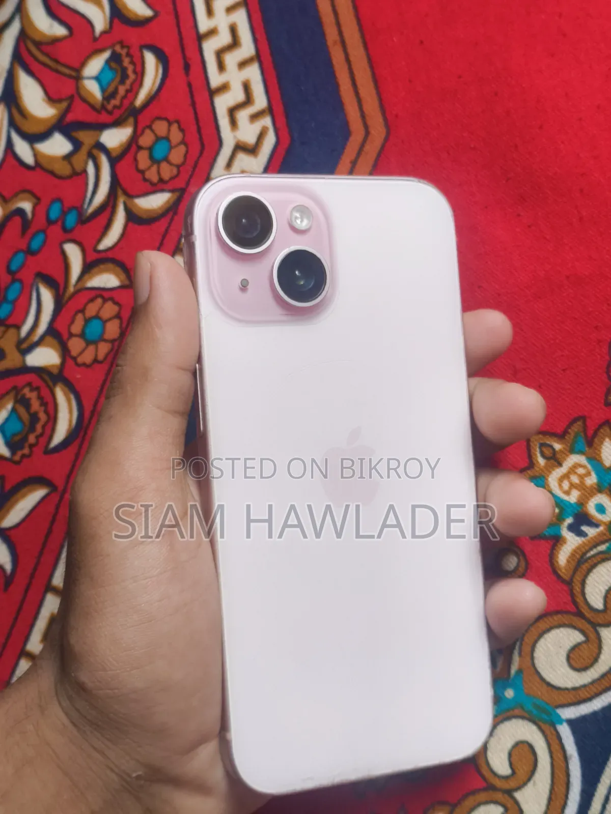 New Apple iPhone 15 128 GB Pink