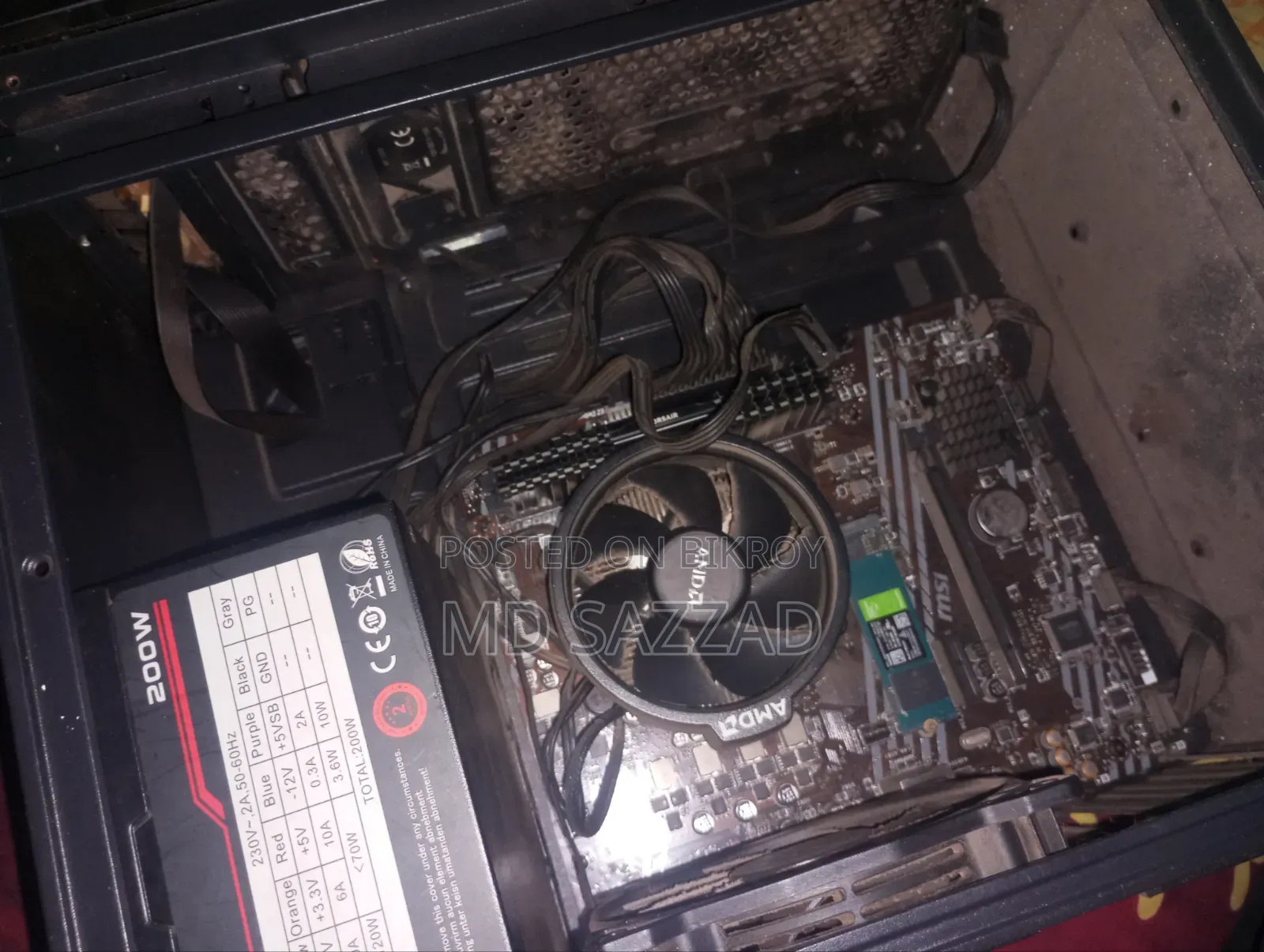 Desktop Computer 16GB AMD Ryzen 5 SSD 256GB