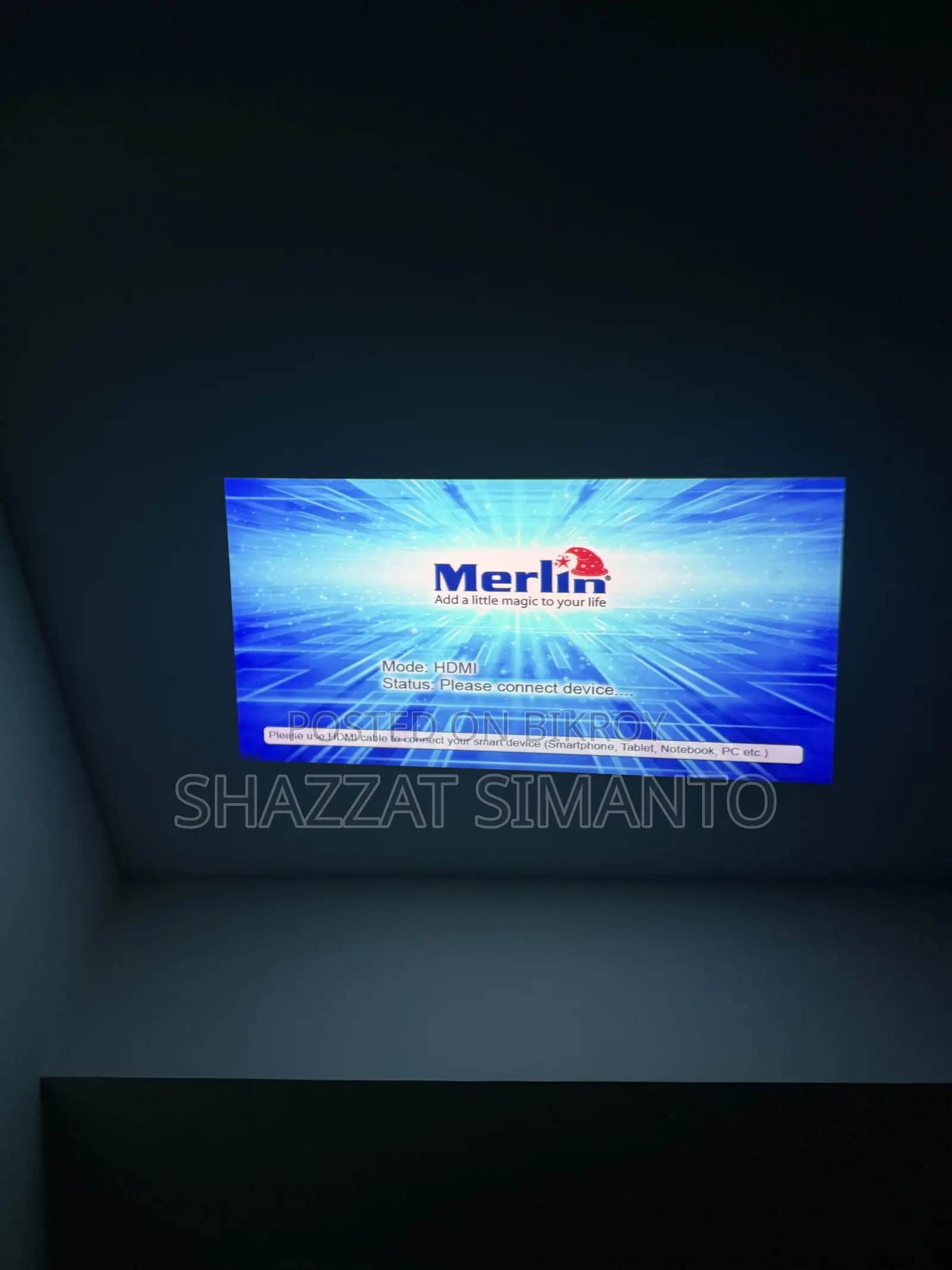 Merlin Wifi Projector Pro