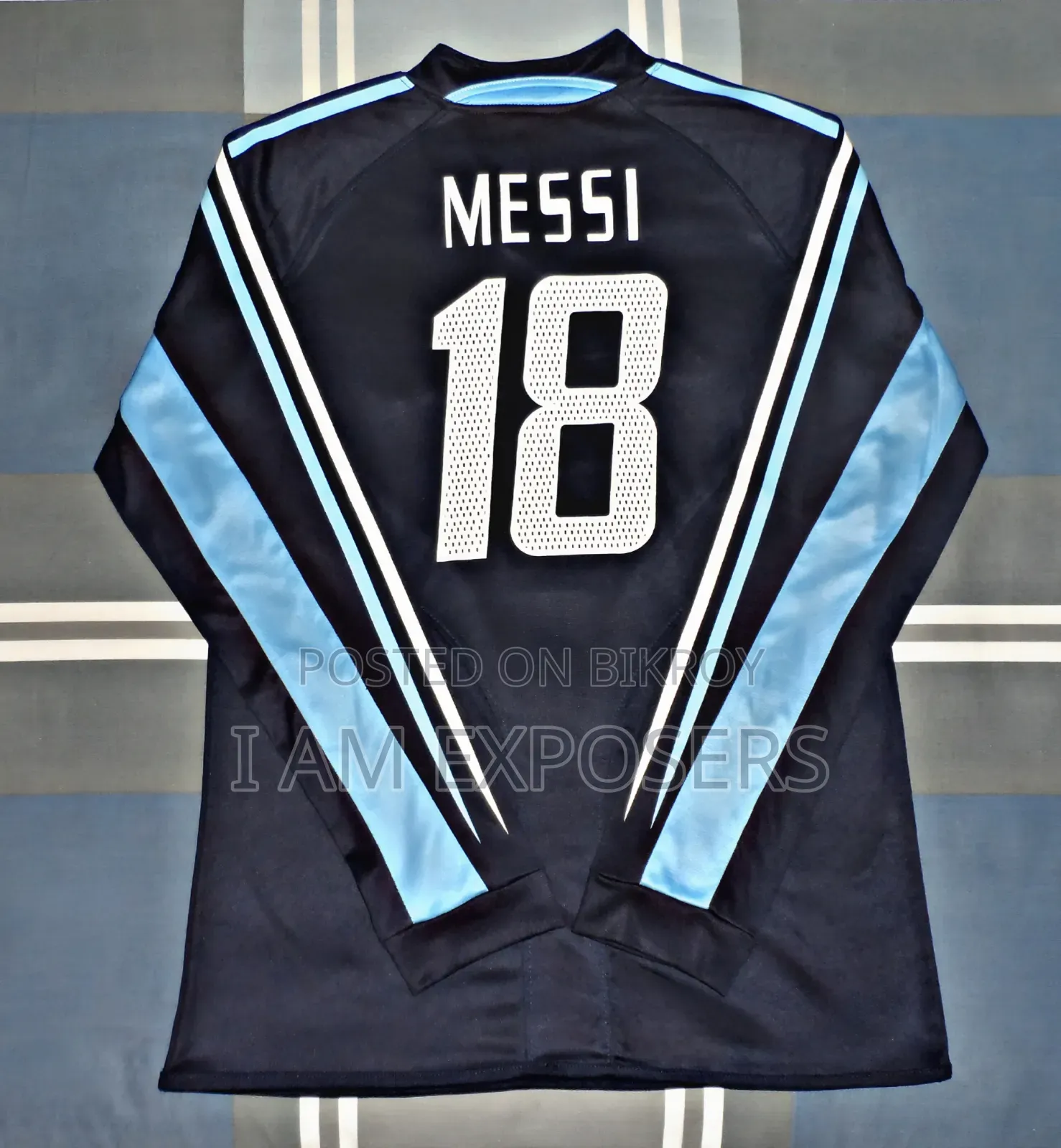 Argentina Retro Jersey 2005 Messi Edition