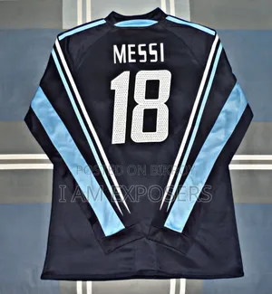 Argentina Retro Jersey 2005 Messi Edition
