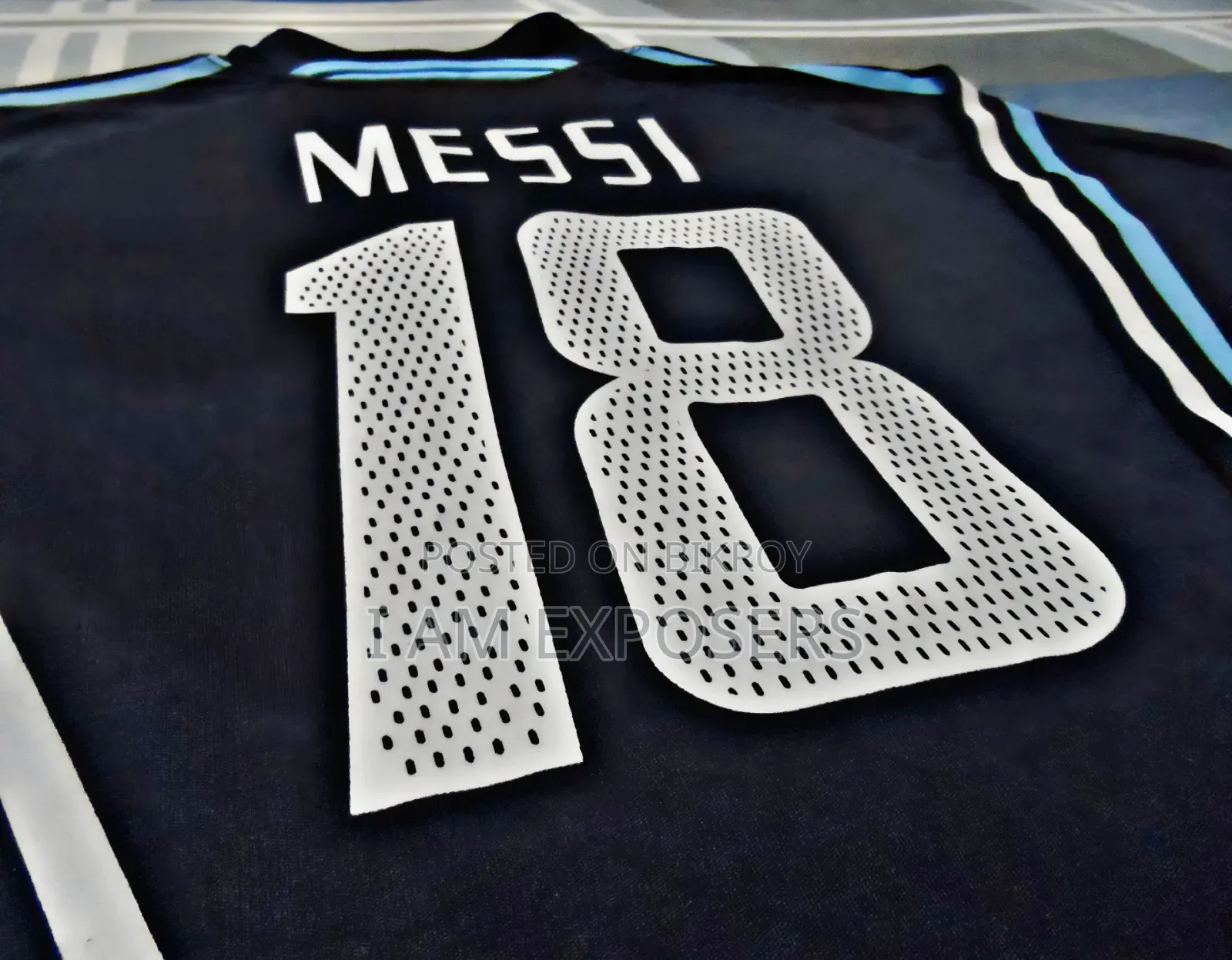 Argentina Retro Jersey 2005 Messi Edition