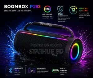 Boombox P193 স্পিকার
