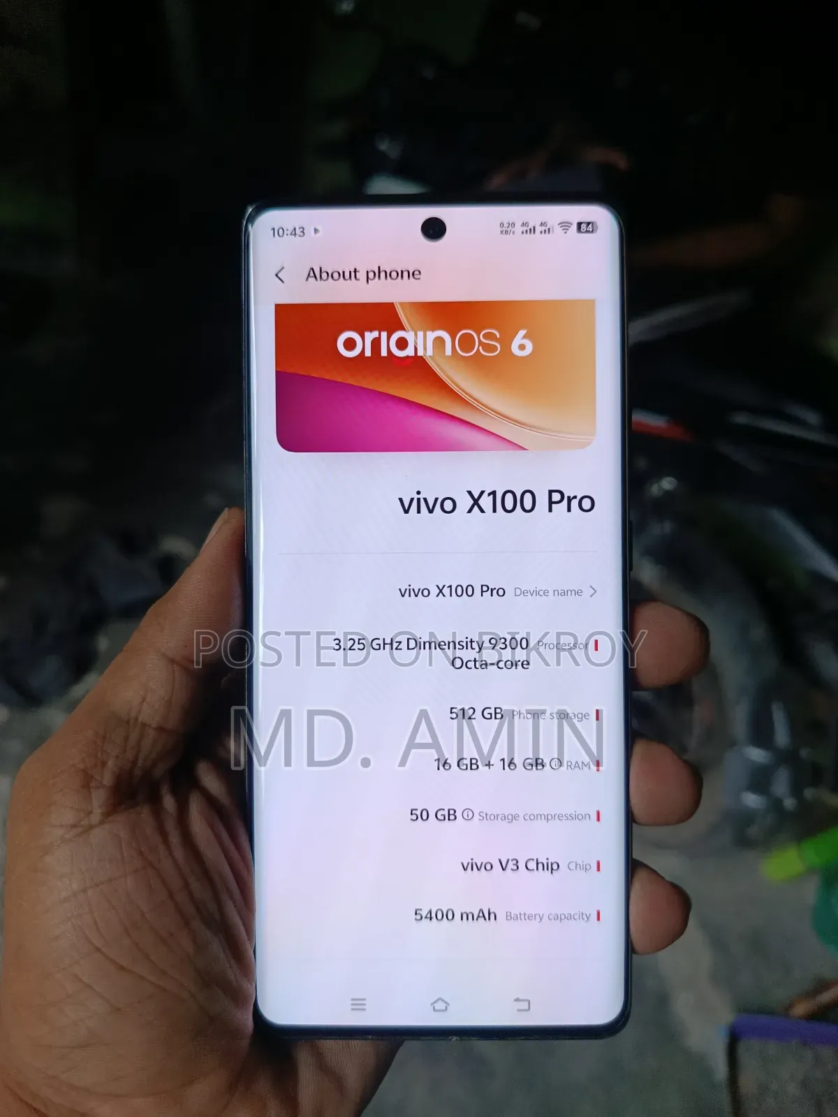 Vivo X100 Pro 512 GB Black