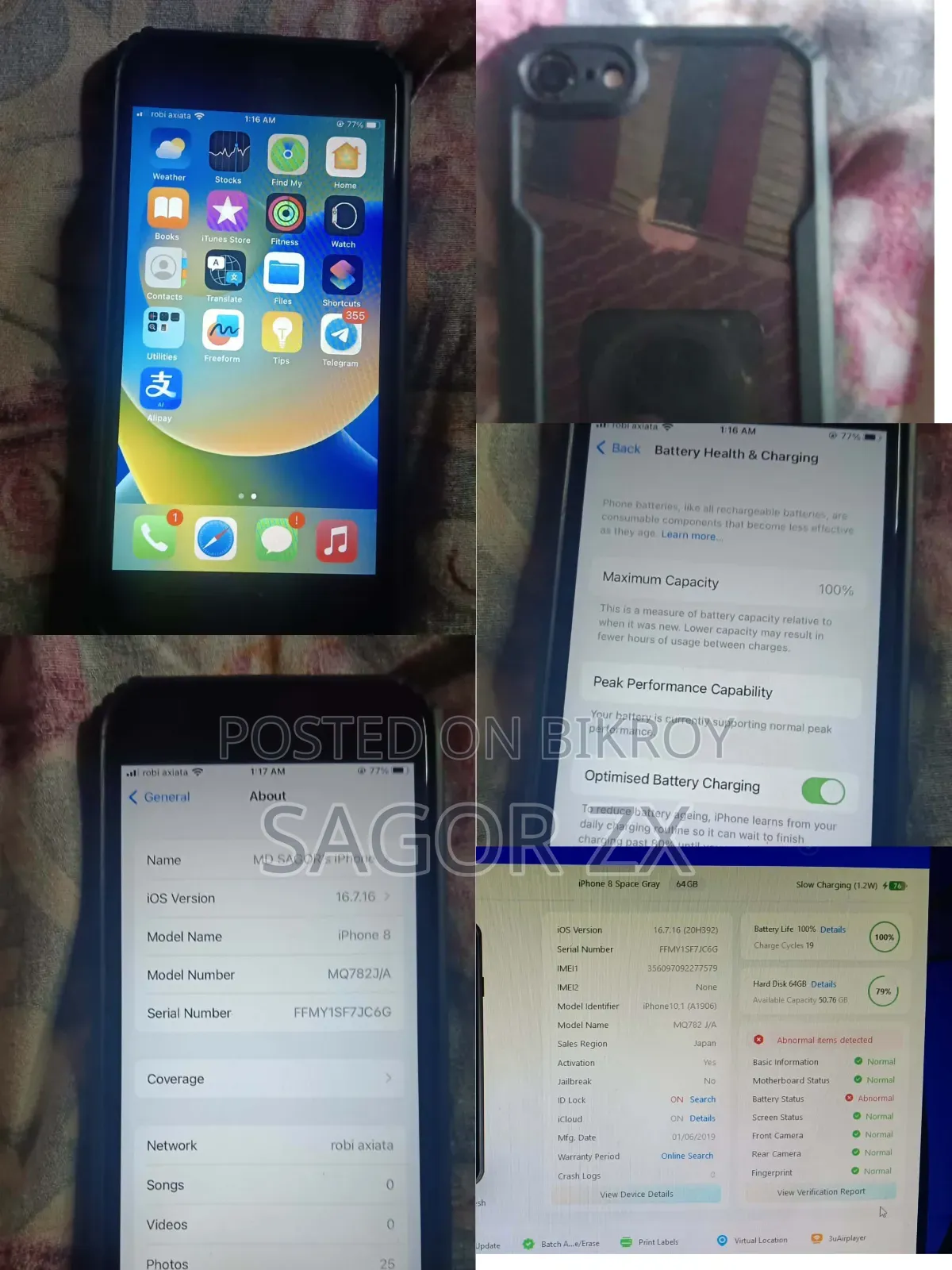 Apple iPhone 8 64 GB Black