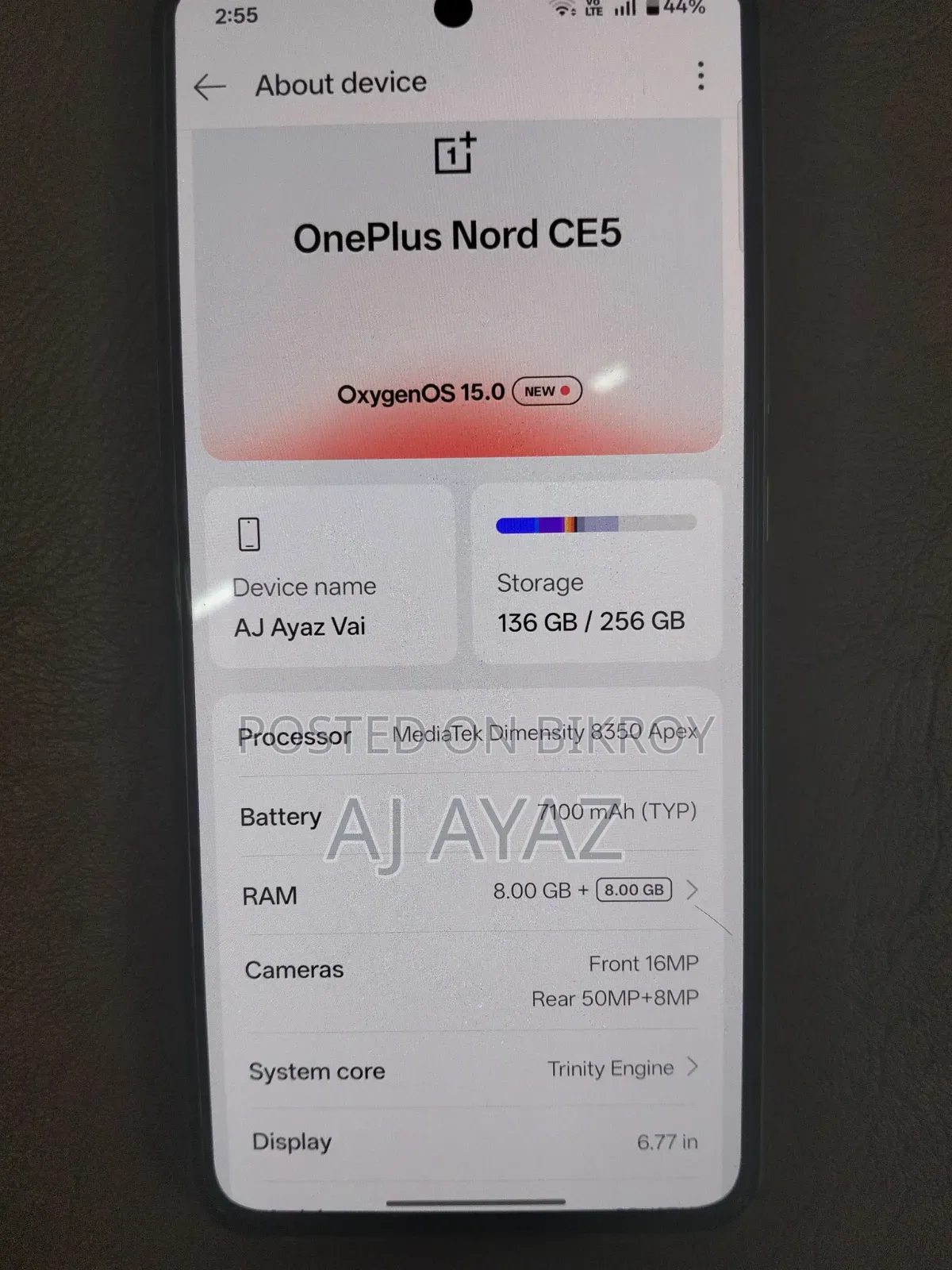 OnePlus Nord CE5 256 GB White