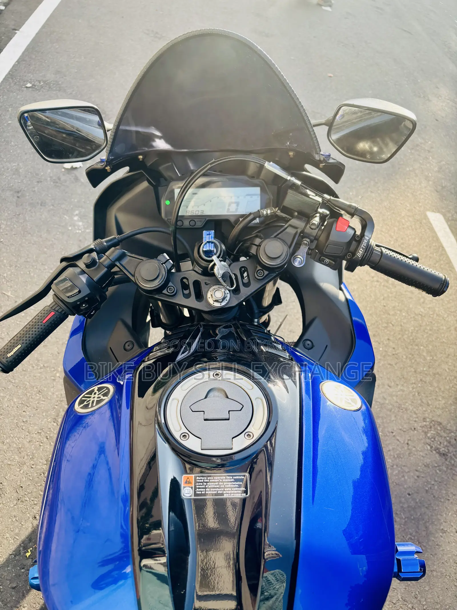 Yamaha R15 V3 2024 Blue