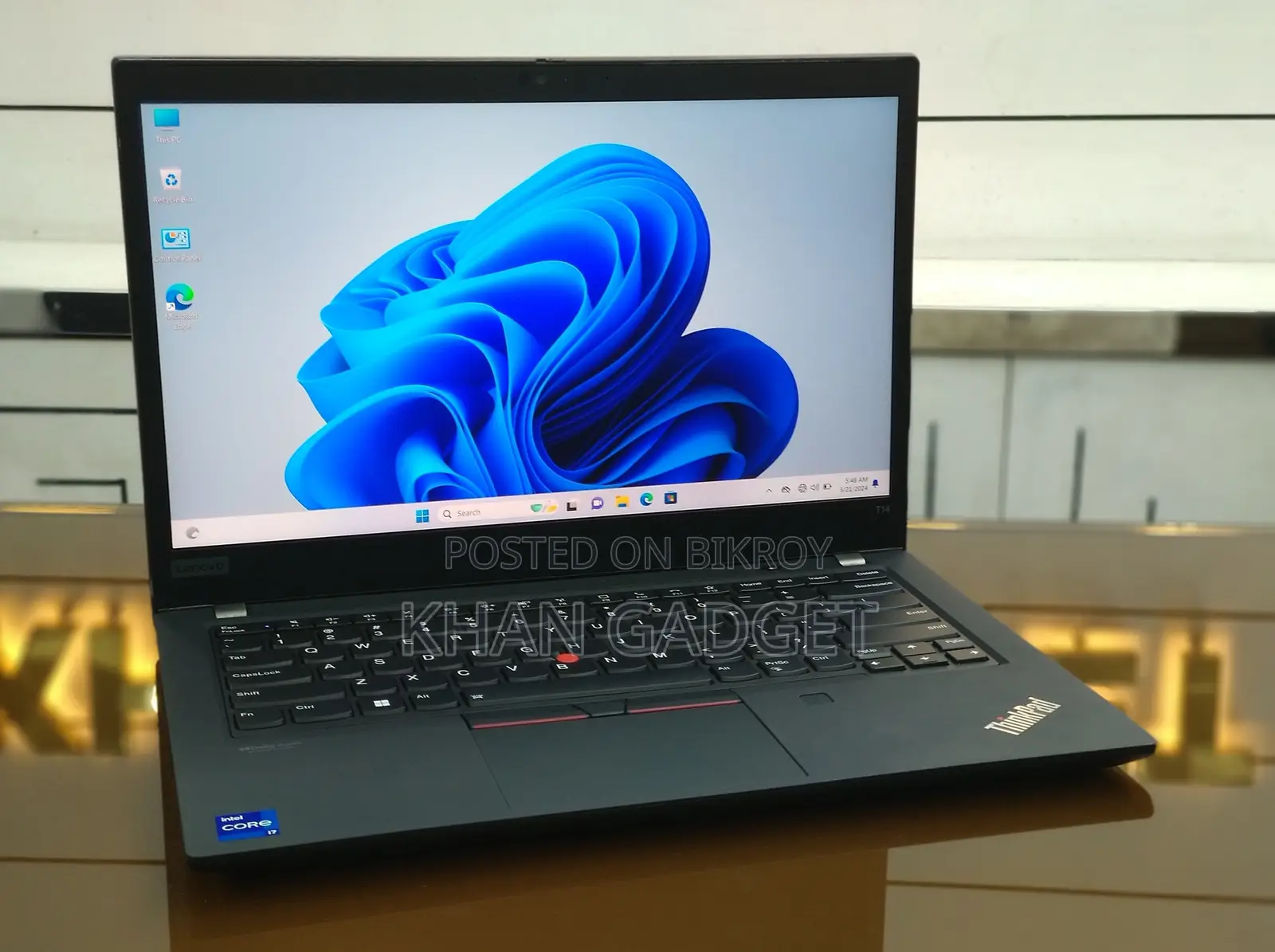 Laptop Lenovo ThinkPad T14 G2 16GB Intel Core i7 SSD 256GB