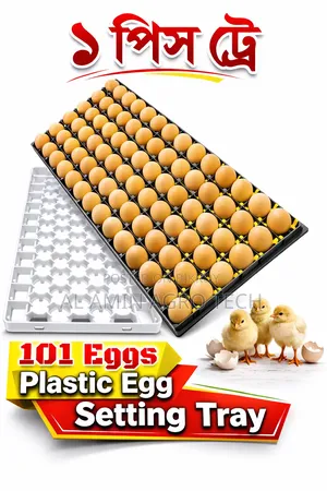 101 Eggs Plastic Egg Setting Tray | ১০১ ডিমের সেটিং ট্রে