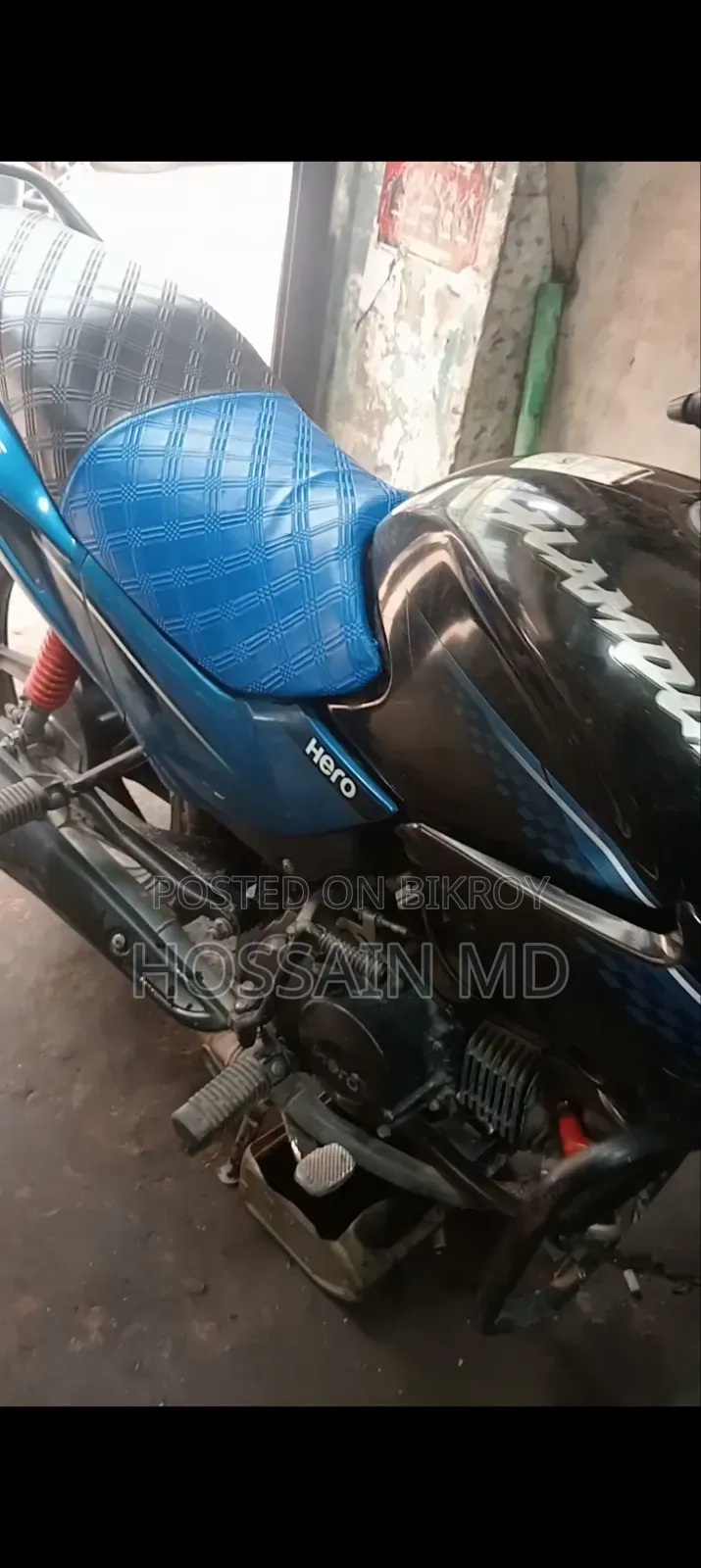 হিরো গ্ল্যামার ২০১৮ ব্লু