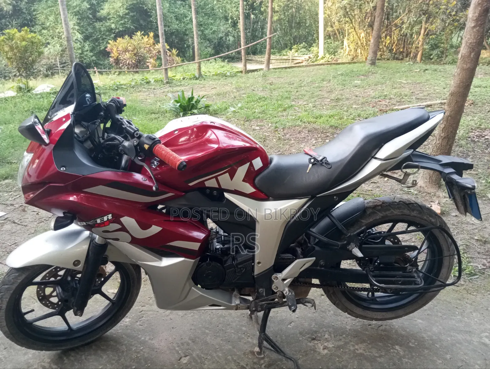 Suzuki Gixxer SF FI 2021 Pink