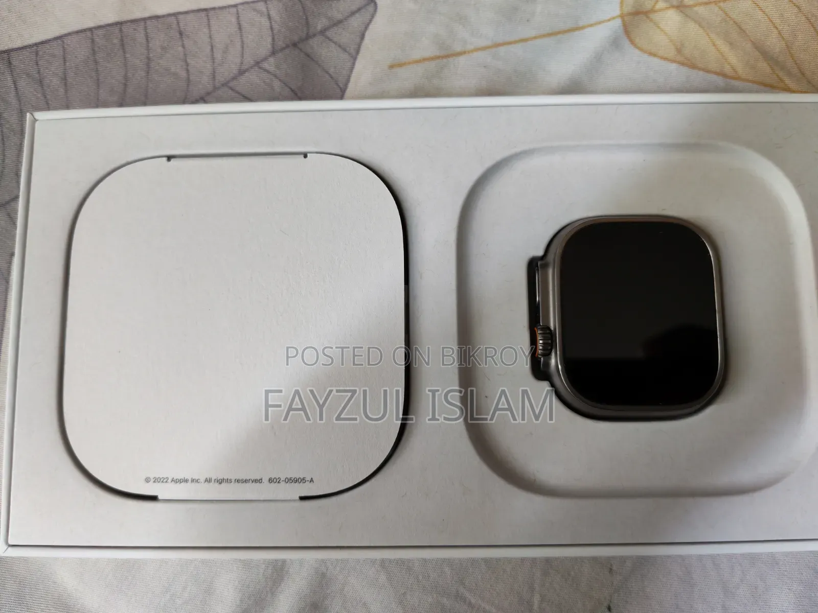 Apple Watch Ultra-2 Series 10 Ocean Titanium Blue