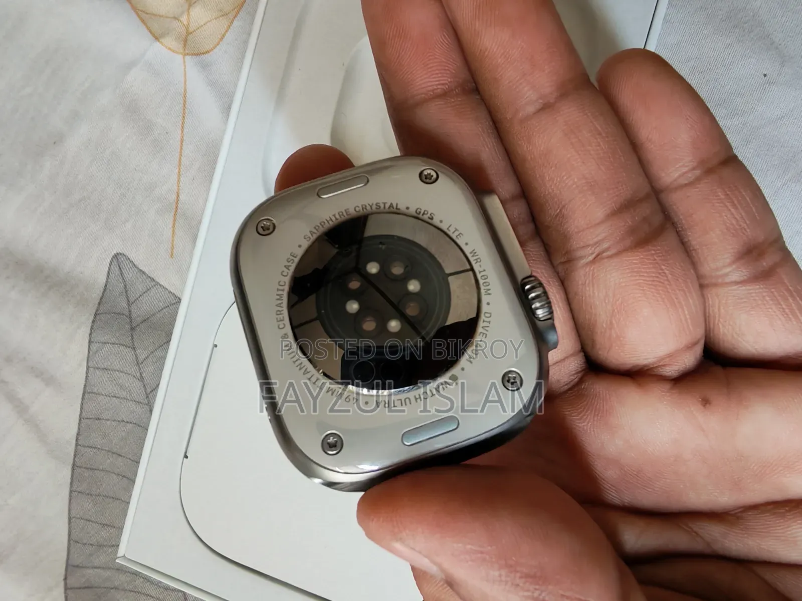Apple Watch Ultra-2 Series 10 Ocean Titanium Blue