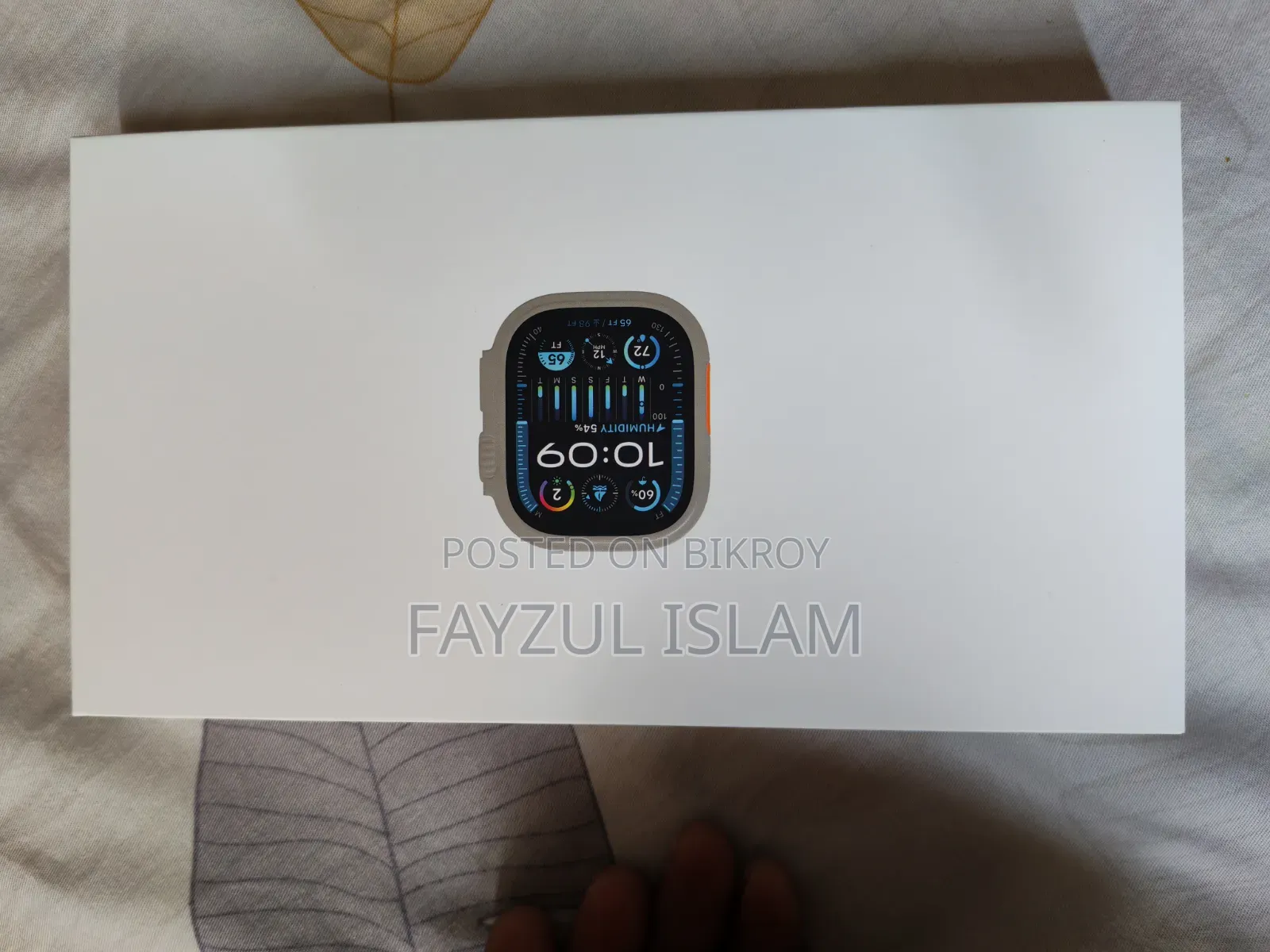 Apple Watch Ultra-2 Series 10 Ocean Titanium Blue