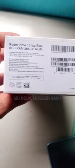 Xiaomi Redmi Note 13 256 GB Blue
