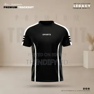 Stylish Half Sleeve Sports T-Shirt