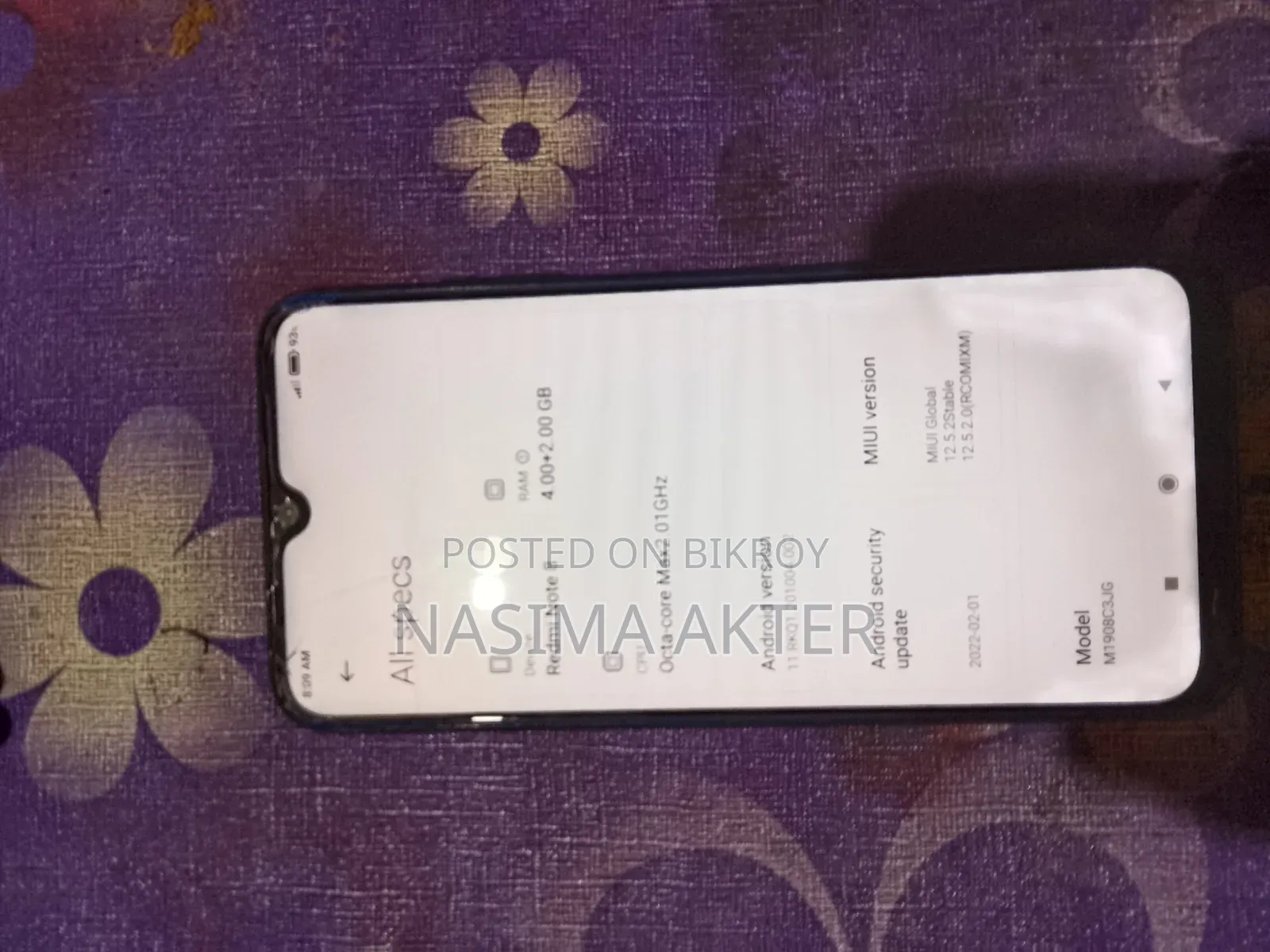 Xiaomi Redmi Note 8 128 GB Red