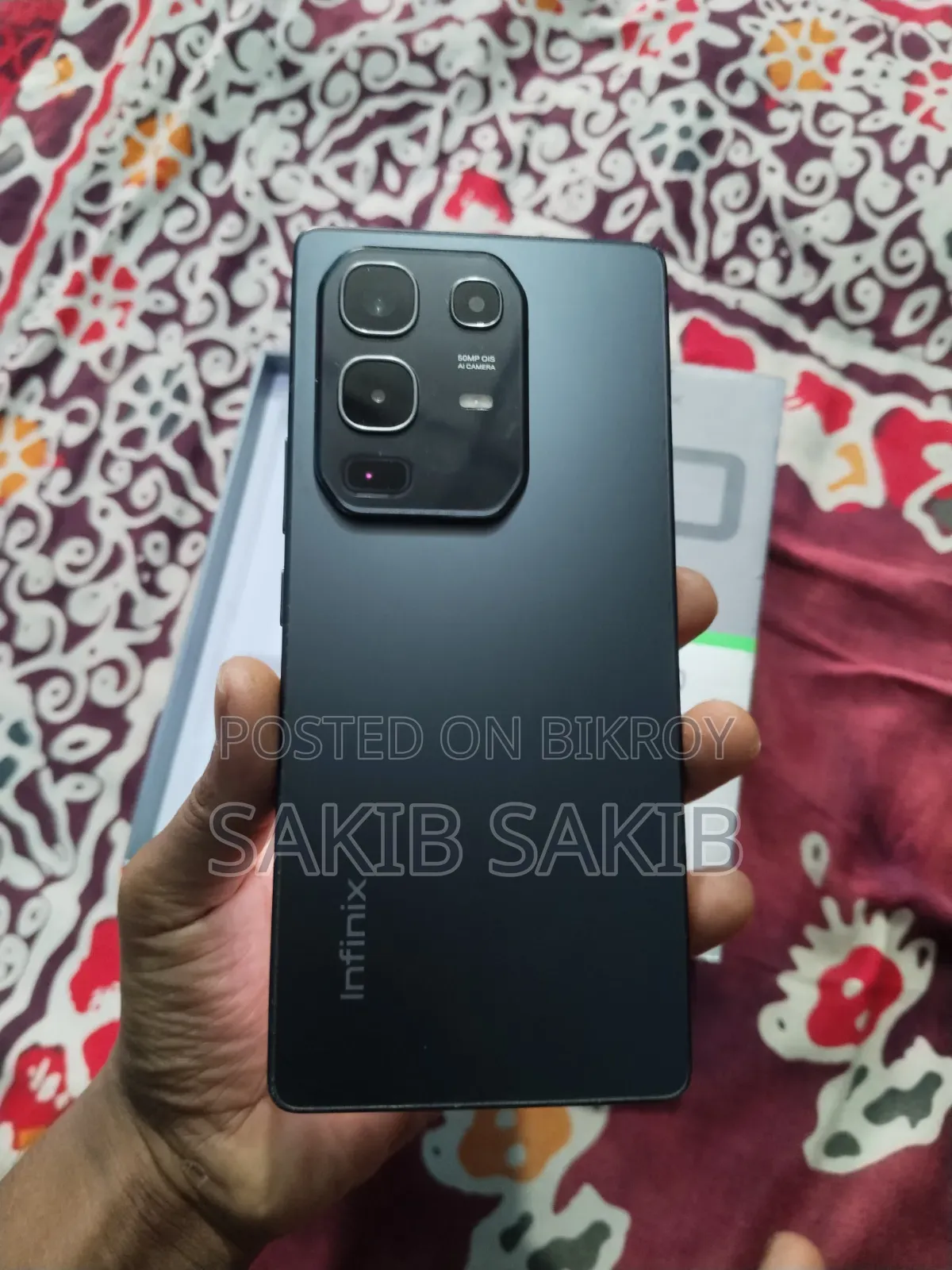 Infinix Note 50 4G 256 GB Black