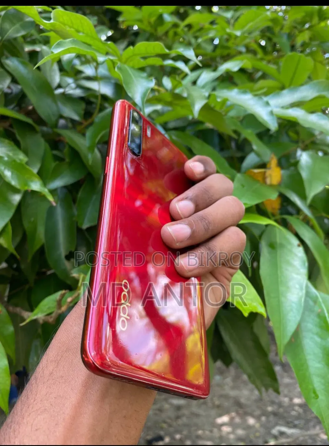 Oppo F15 256 GB Red