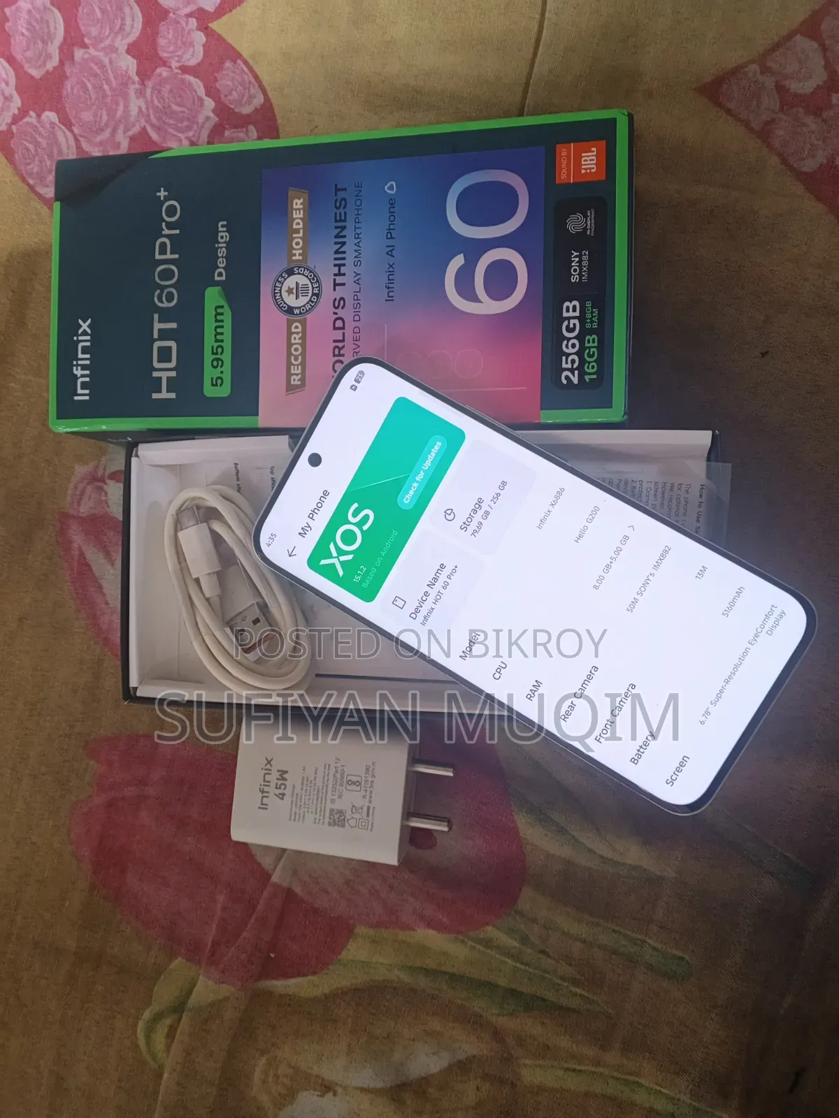 Infinix Hot 60 Pro+ 256 GB