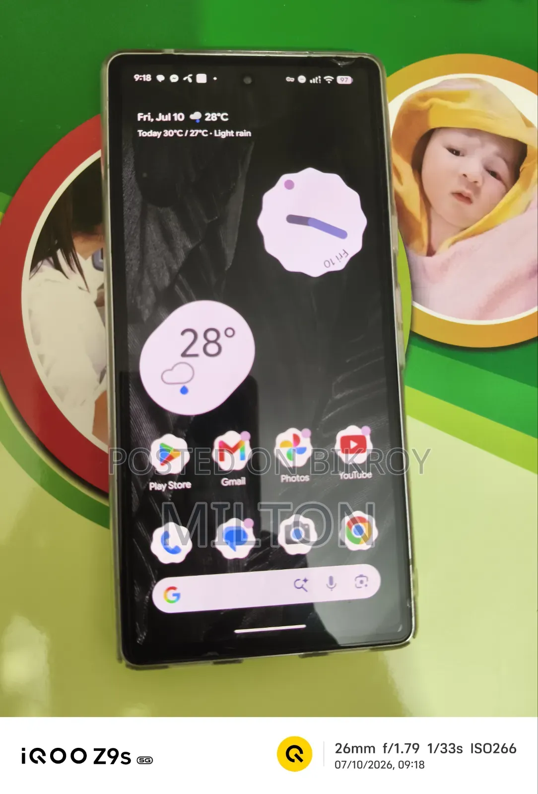 Google Pixel 7a 128 GB White