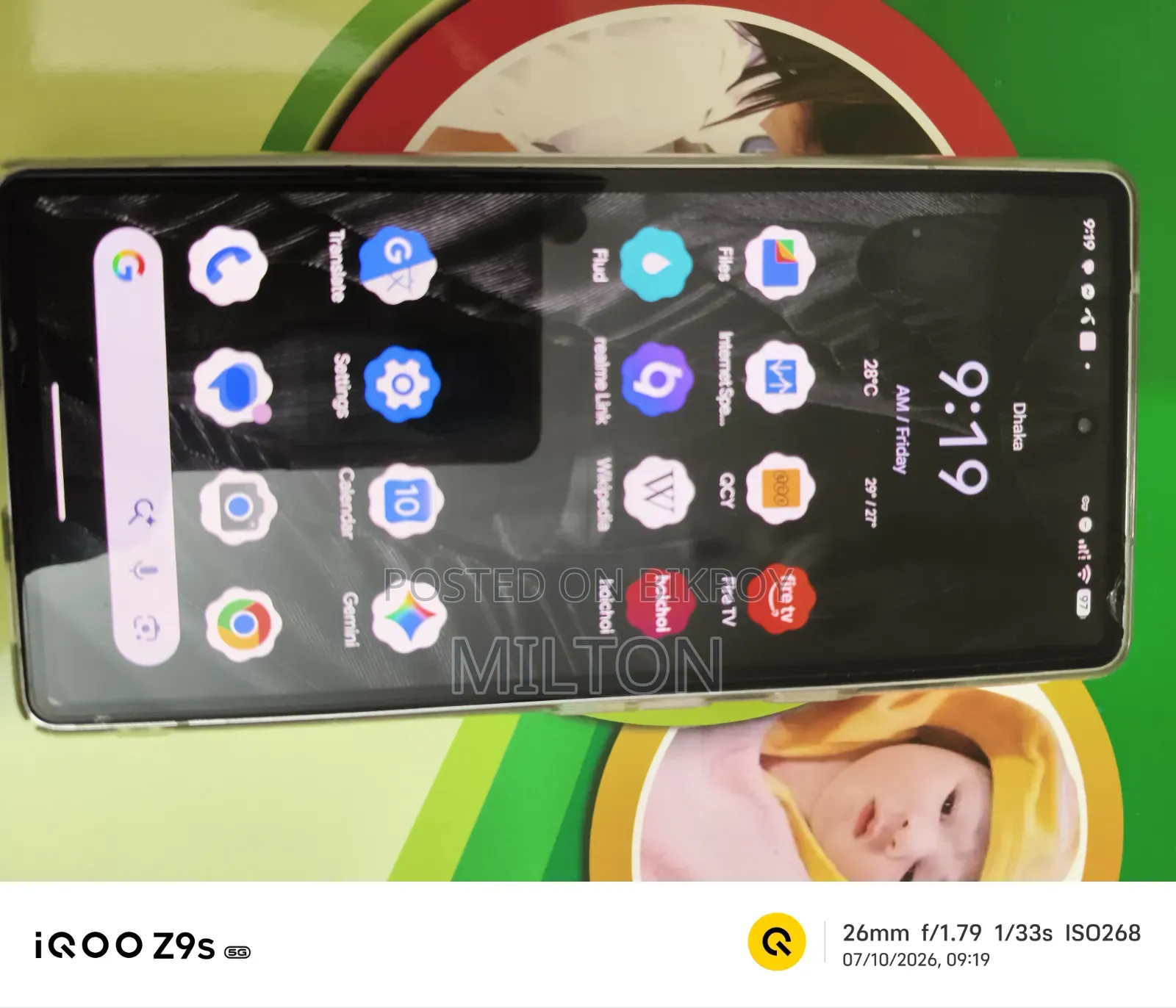 Google Pixel 7a 128 GB White