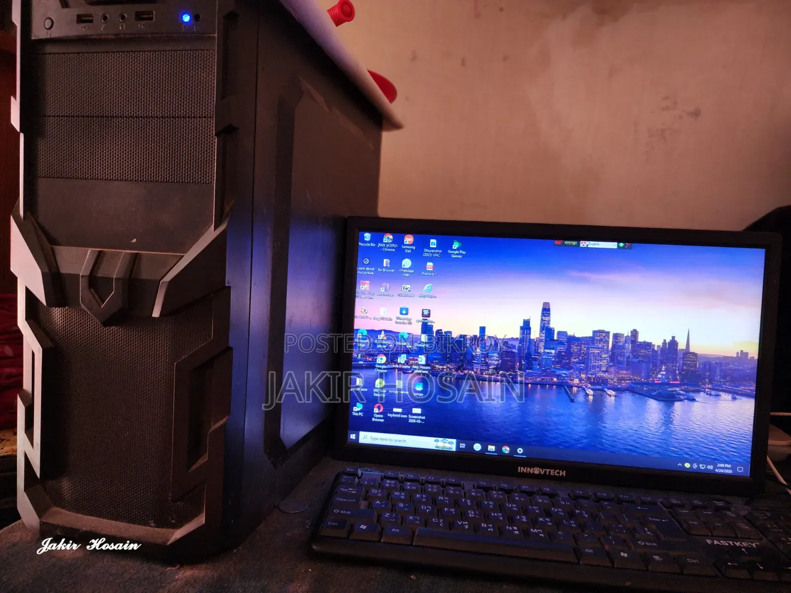 Desktop Computer 4GB Intel Core I3 SSD 256GB