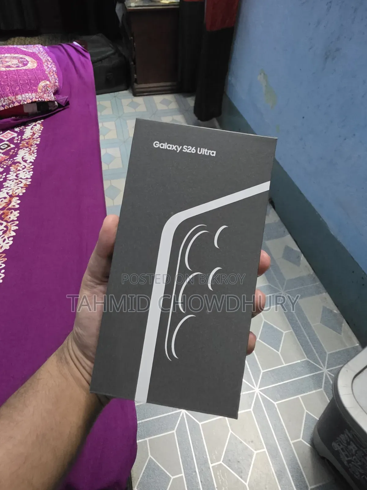 নতুন Samsung Galaxy S26 Ultra 5G ২৫৬ জিবি পার্পল