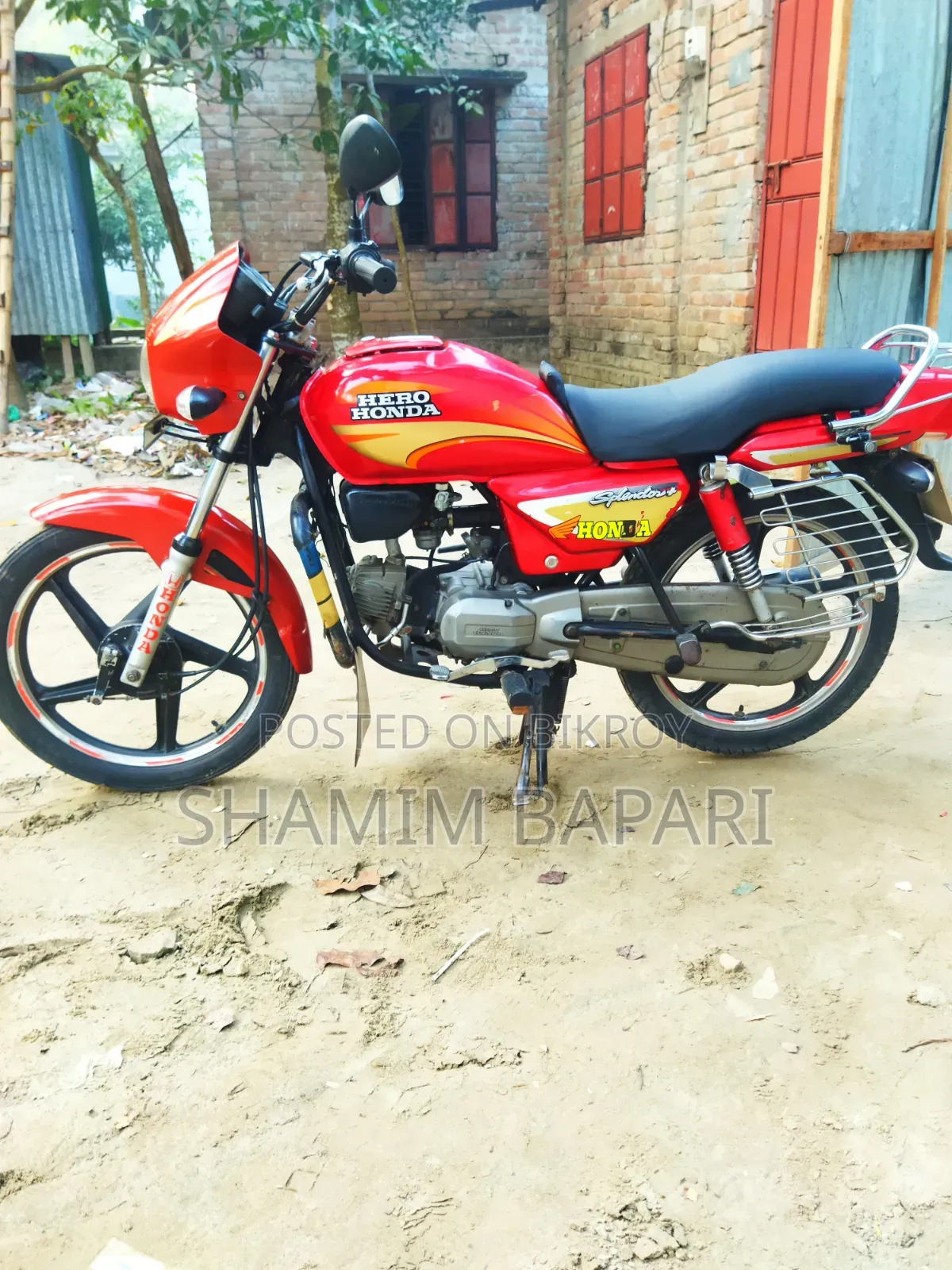 Hero Splendor Plus 2014 Red