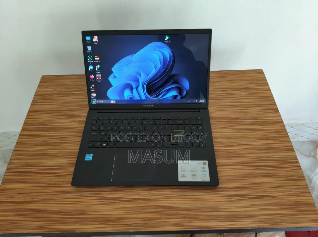 Laptop Asus Vivobook 15 16GB Intel Core i5 SSD 512GB