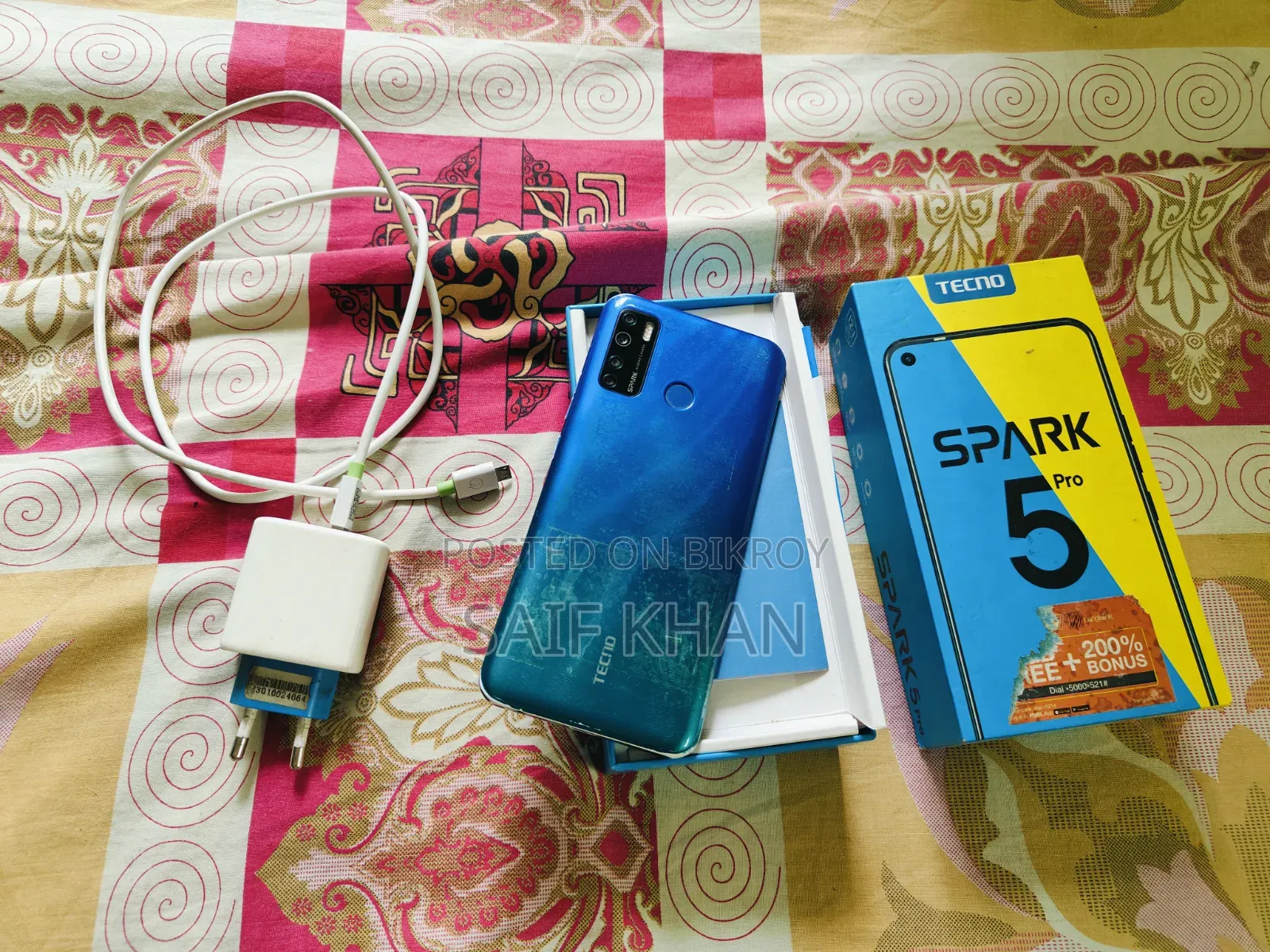 Tecno Spark 5 Pro 64 GB Blue