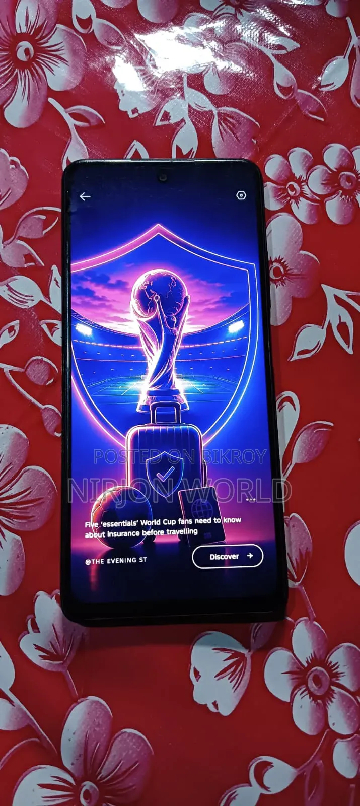 ইনফিনিক্স হট ৩০ ১২৮ জিবি ব্ল্যাক