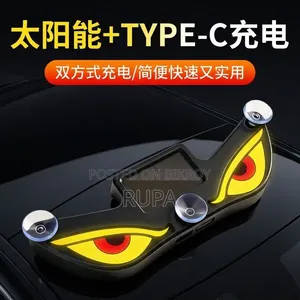 Eye Solar-Powered Wireless Decorative Light Led Warning Light.