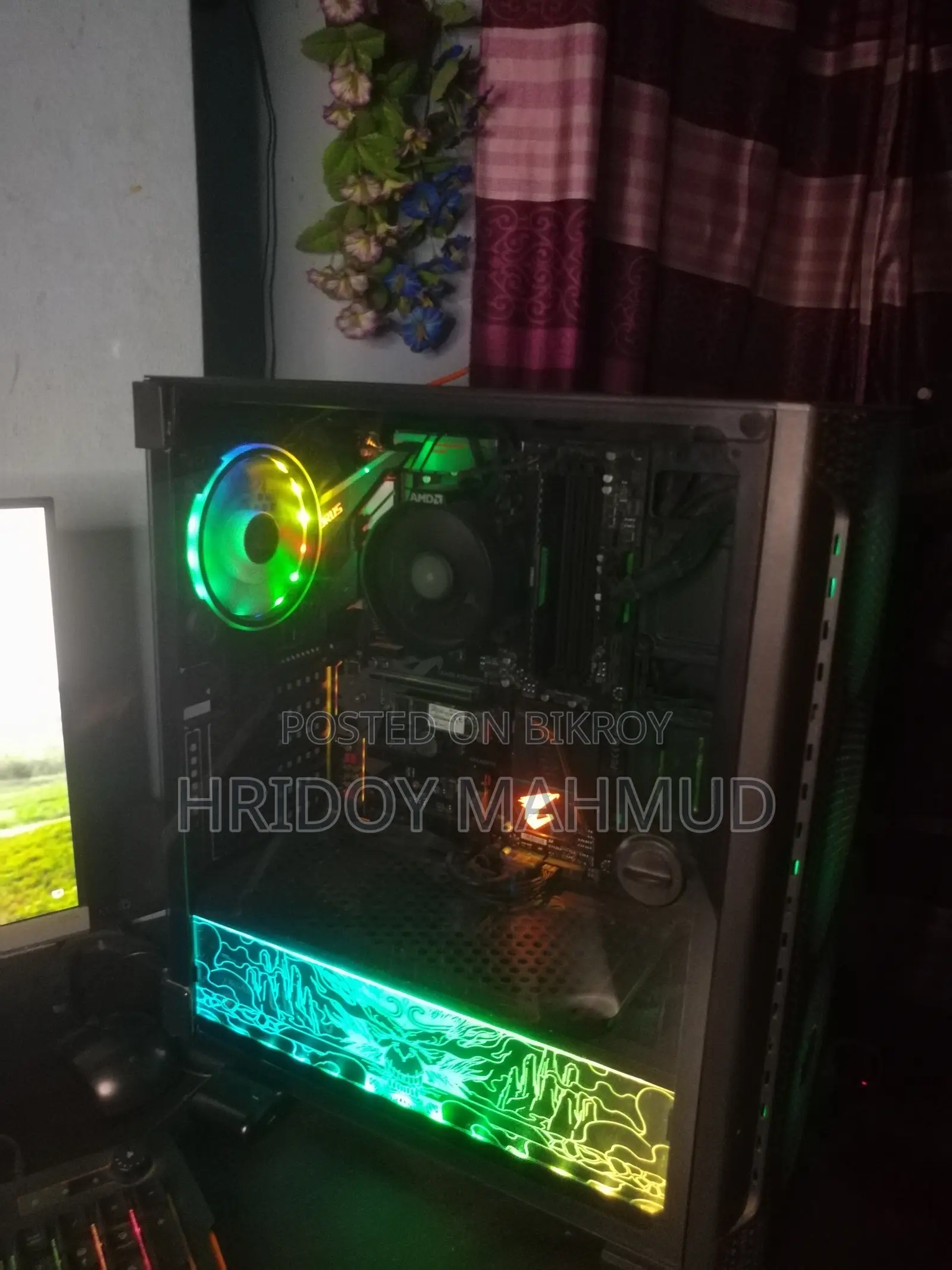 Desktop Computer 8GB AMD Ryzen 5 SSD 256GB