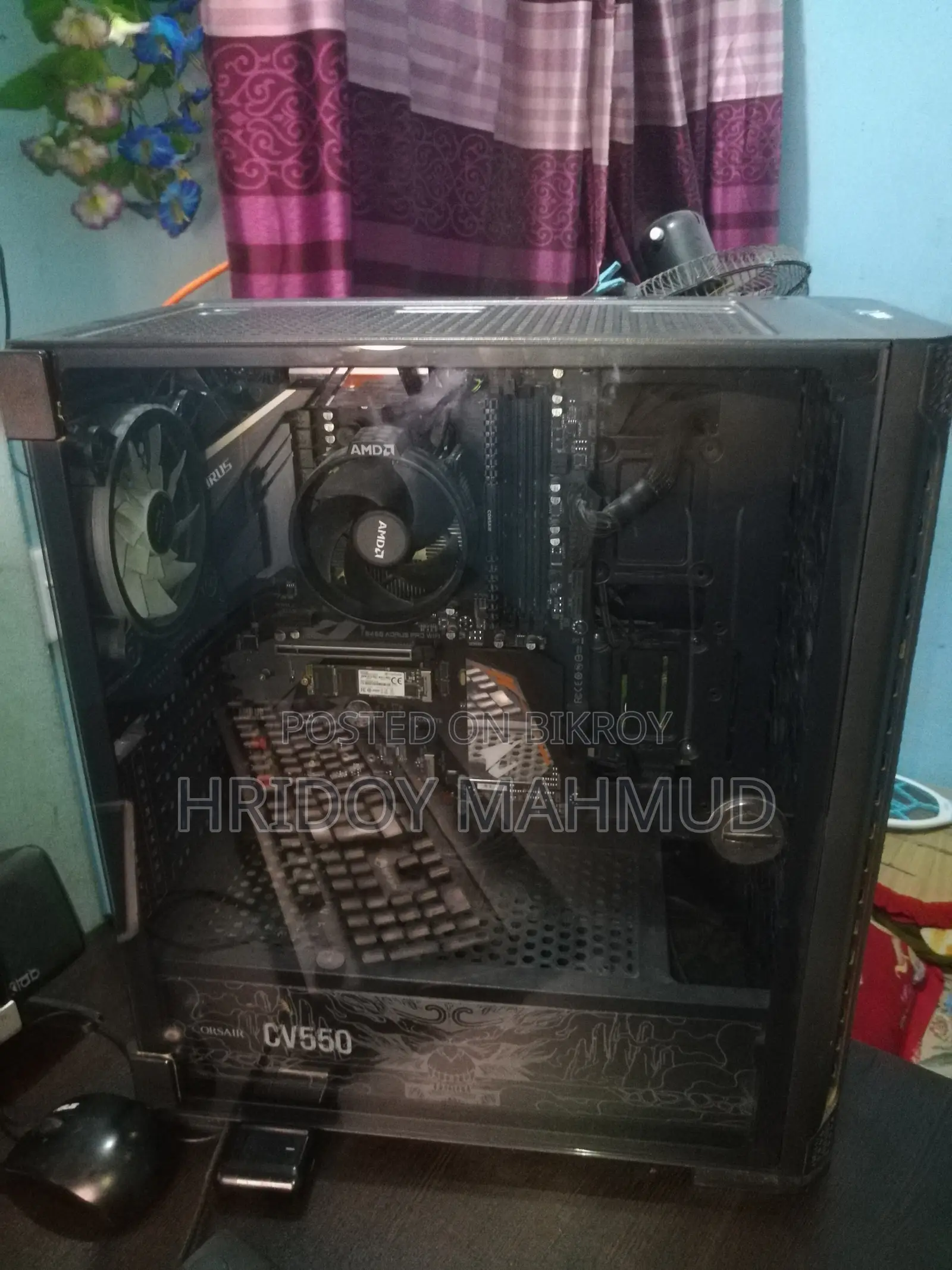 Desktop Computer 8GB AMD Ryzen 5 SSD 256GB