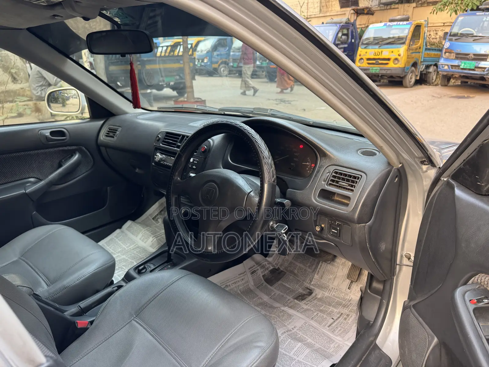 Honda Civic DX 4-Door Sedan 1997 Silver