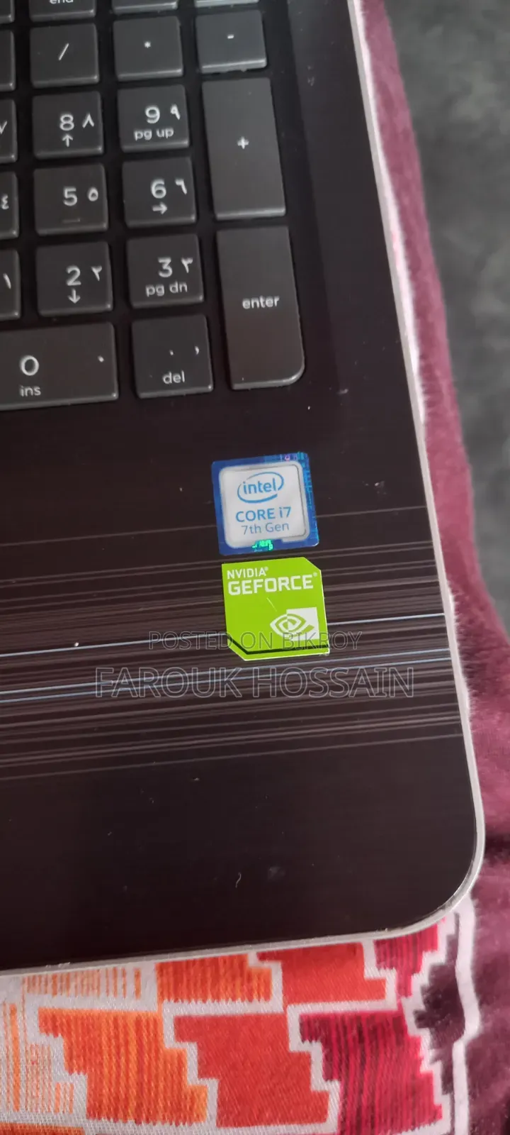 Laptop HP 15s 8GB Intel Core I7 HDD 1TB