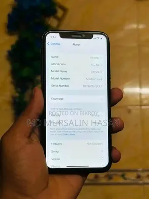 Apple iPhone X 64 GB Black